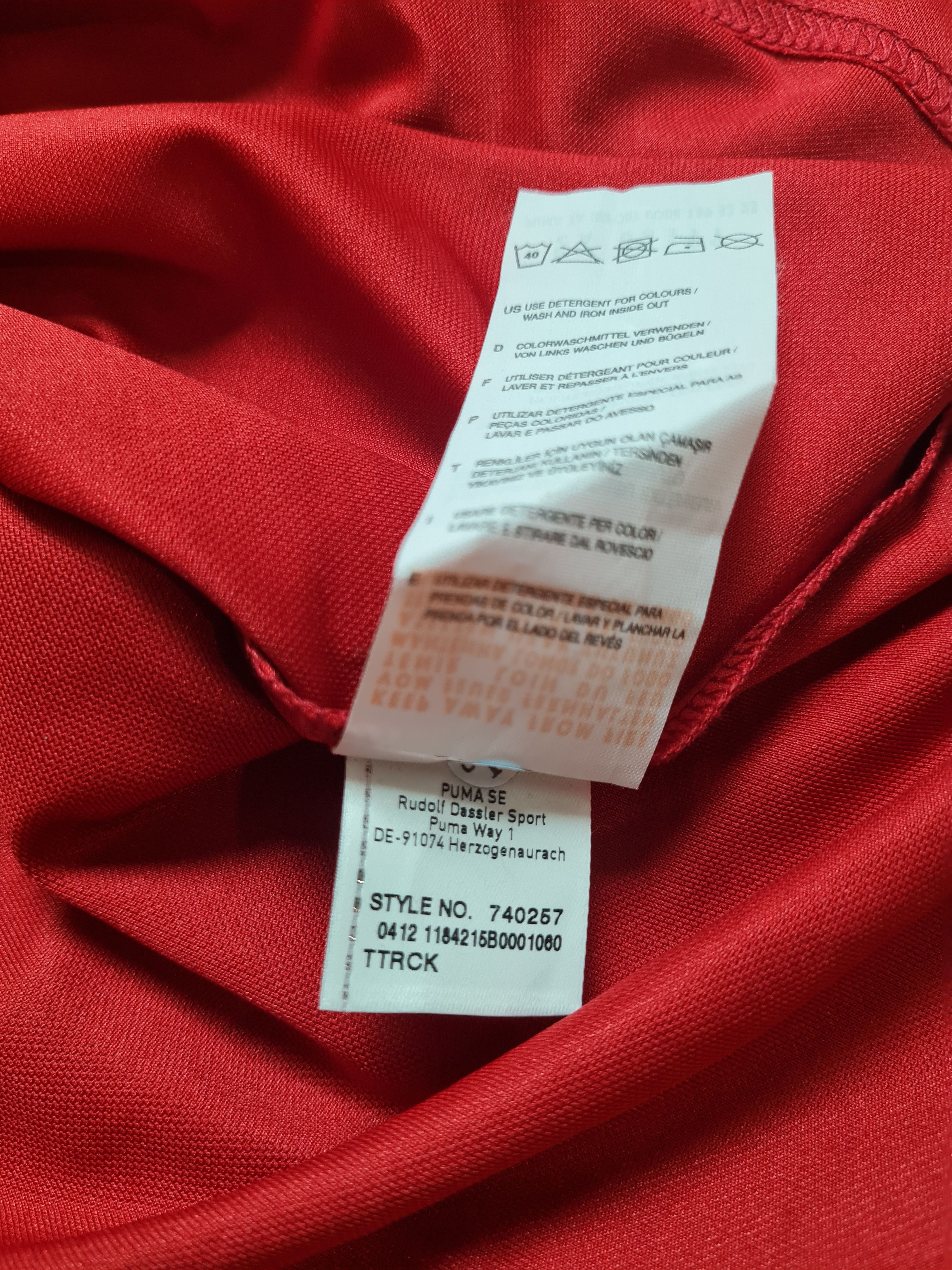 Puma JERSEY PUMA CZECH REPUBLIC 2012/013 FOOTBALL SHIRT SOCCER Size US XL / EU 56 / 4 - 9 Thumbnail