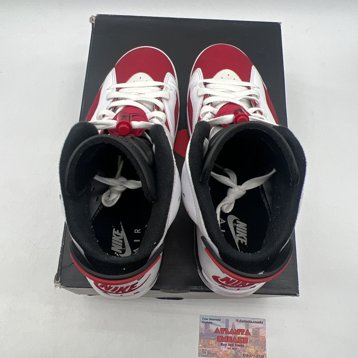 Jordan Brand Air Jordan 6 Carmine Size US 8.5 / EU 41-42 - 7 Thumbnail