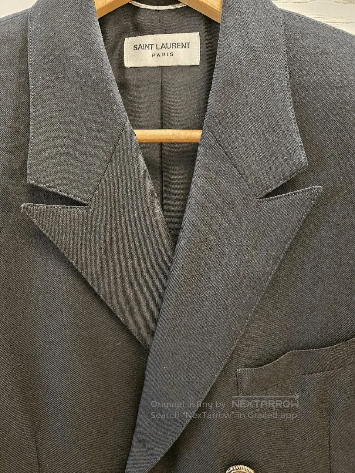 Saint Laurent Paris Sz 48 Saint Laurent Paris Runway Batch Jacket. Size US M / EU 48-50 / 2 - 4 Thumbnail