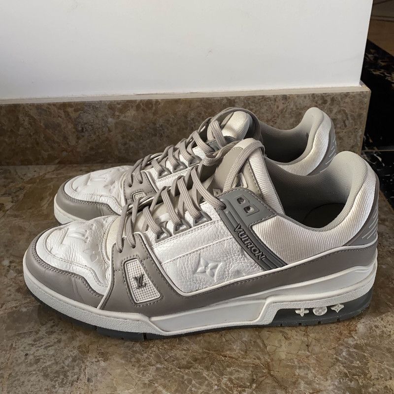 Louis Vuitton Louis Vuitton Classic Trainer Sneakers in Gray 0079 Size US 10 / EU 43 - 1 Thumbnail