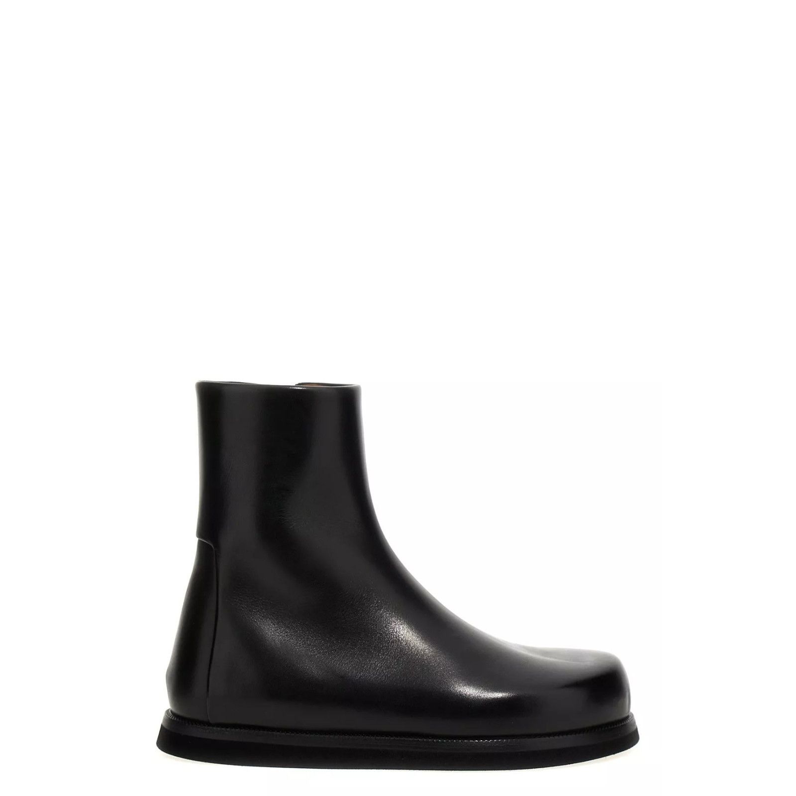 Marsell MARSELL Accom Black Leather Ankle Boots New And Authentic (W Size US 6 / IT 36 - 1 Thumbnail