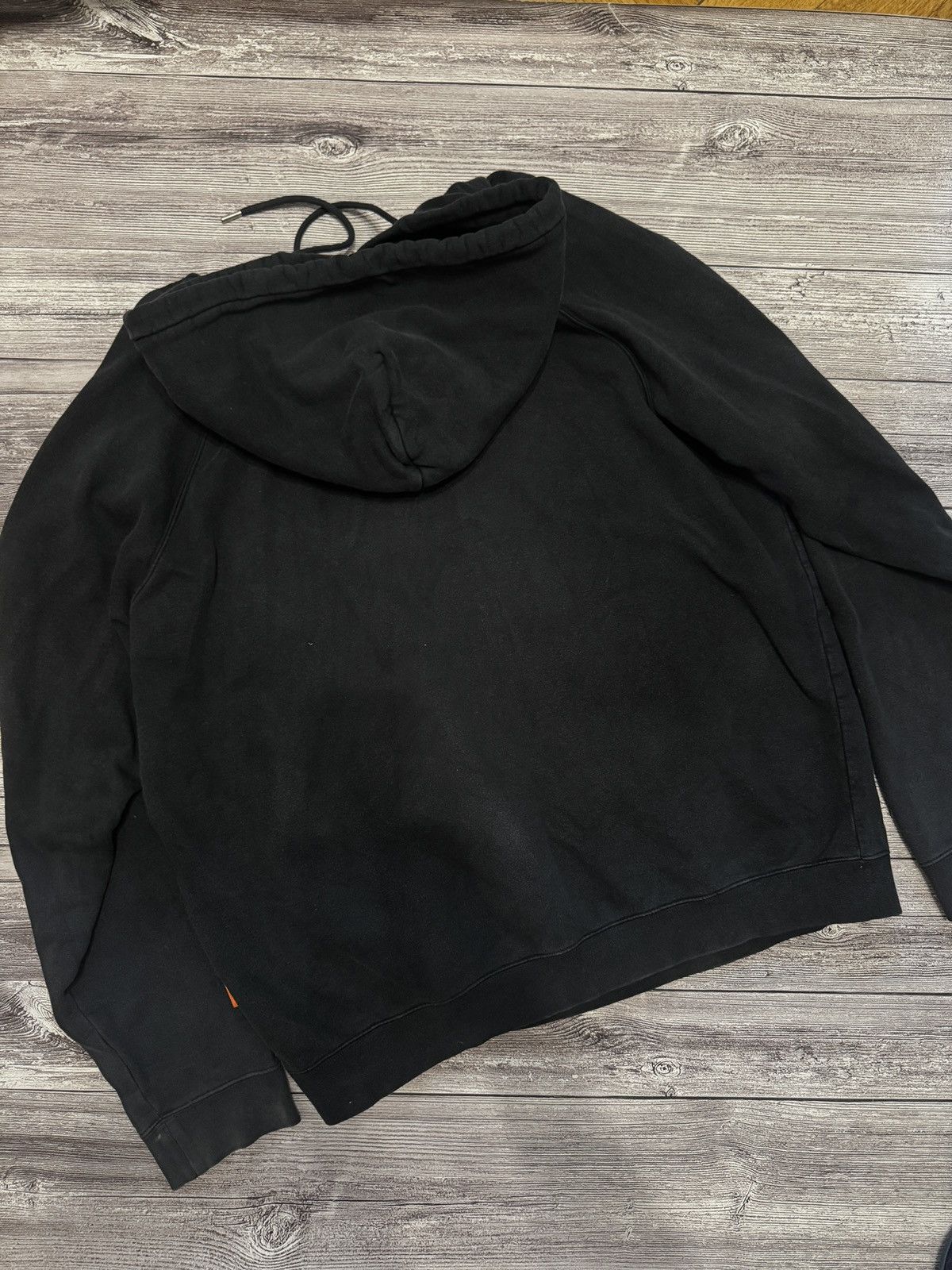 Heron Preston Heron Preston Crane Hoodie Black Orange Logo XL Faded Size US XL / EU 56 / 4 - 13 Thumbnail