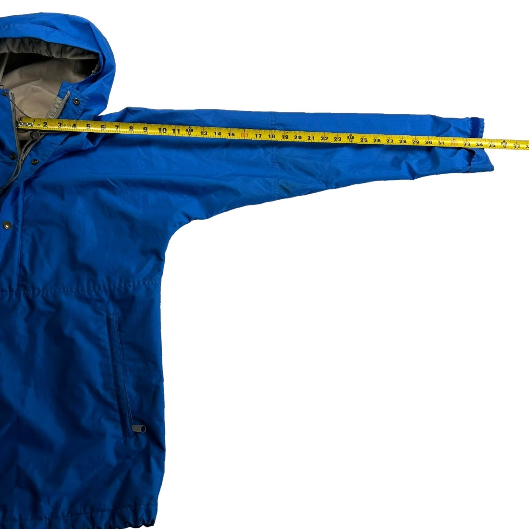 Abercrombie & Fitch VINTAGE Abercrombie & Fitch Jacket Men’s Anorak Gore-Tex Blue Small Hooded 1/4 Zip Rain Wind Resistant Size US S / EU 44-46 / 1 - 4 Thumbnail