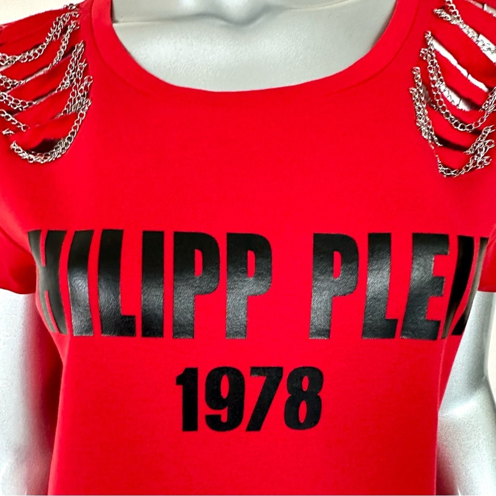 Philipp Plein NEW!!! Philipp Plein women T-shirt size XL Authentic Size XL / US 12-14 / IT 48-50 - 3 Thumbnail