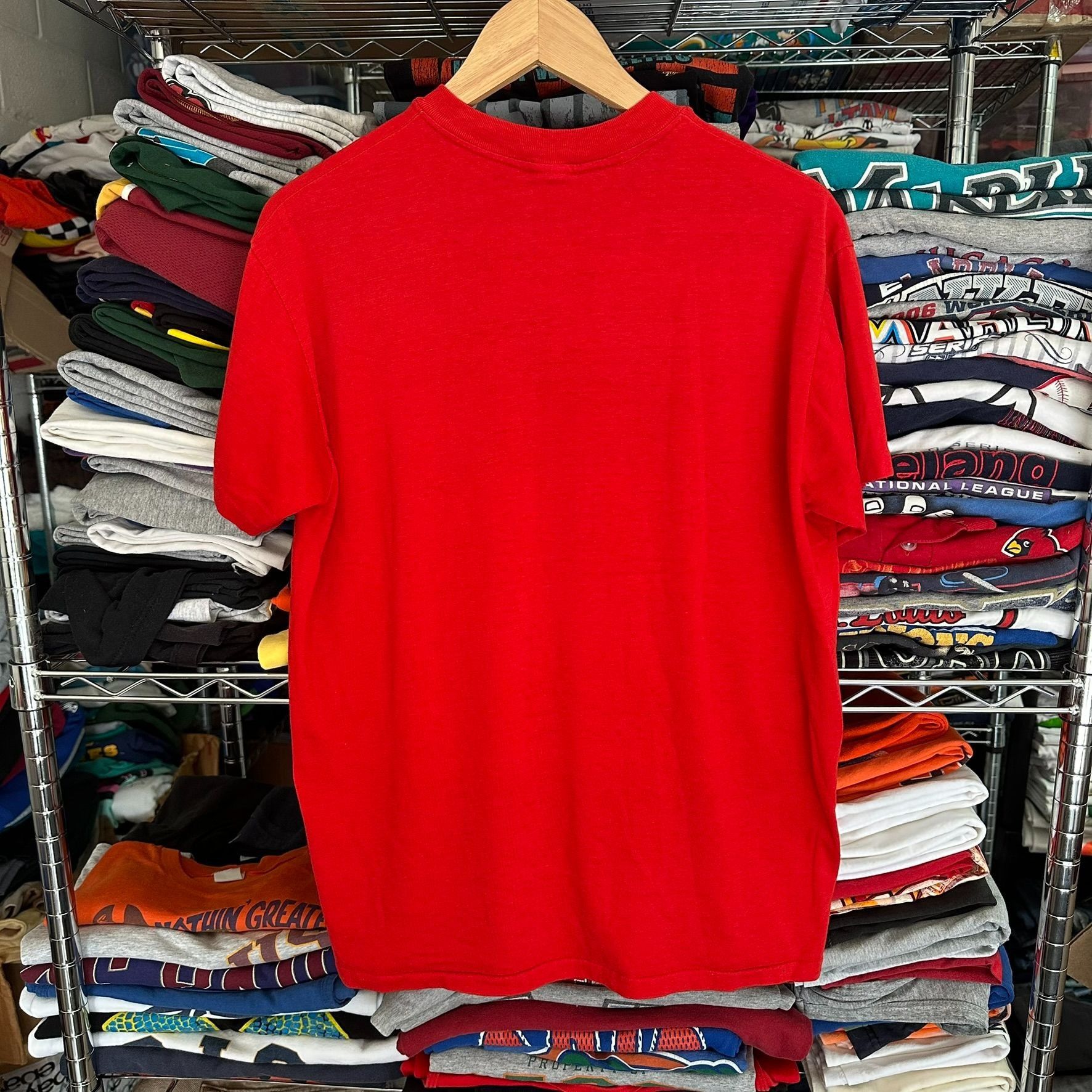 Vintage Vintage 80s Vacation Humor T-Shirt Single Stitch Red L Tropi Size US L / EU 52-54 / 3 - 6 Thumbnail