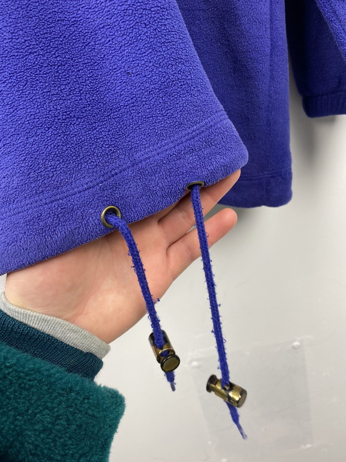 Vintage YSL Yves Saint Laurent Zip Fleece Sweatshirt