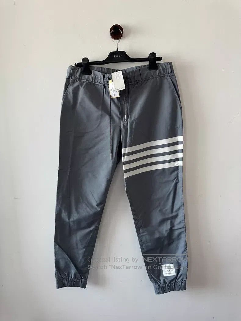 Thom Browne Thom Browne size 4 Nylon sweatpants Size US 30 / EU 46 - 1 Thumbnail