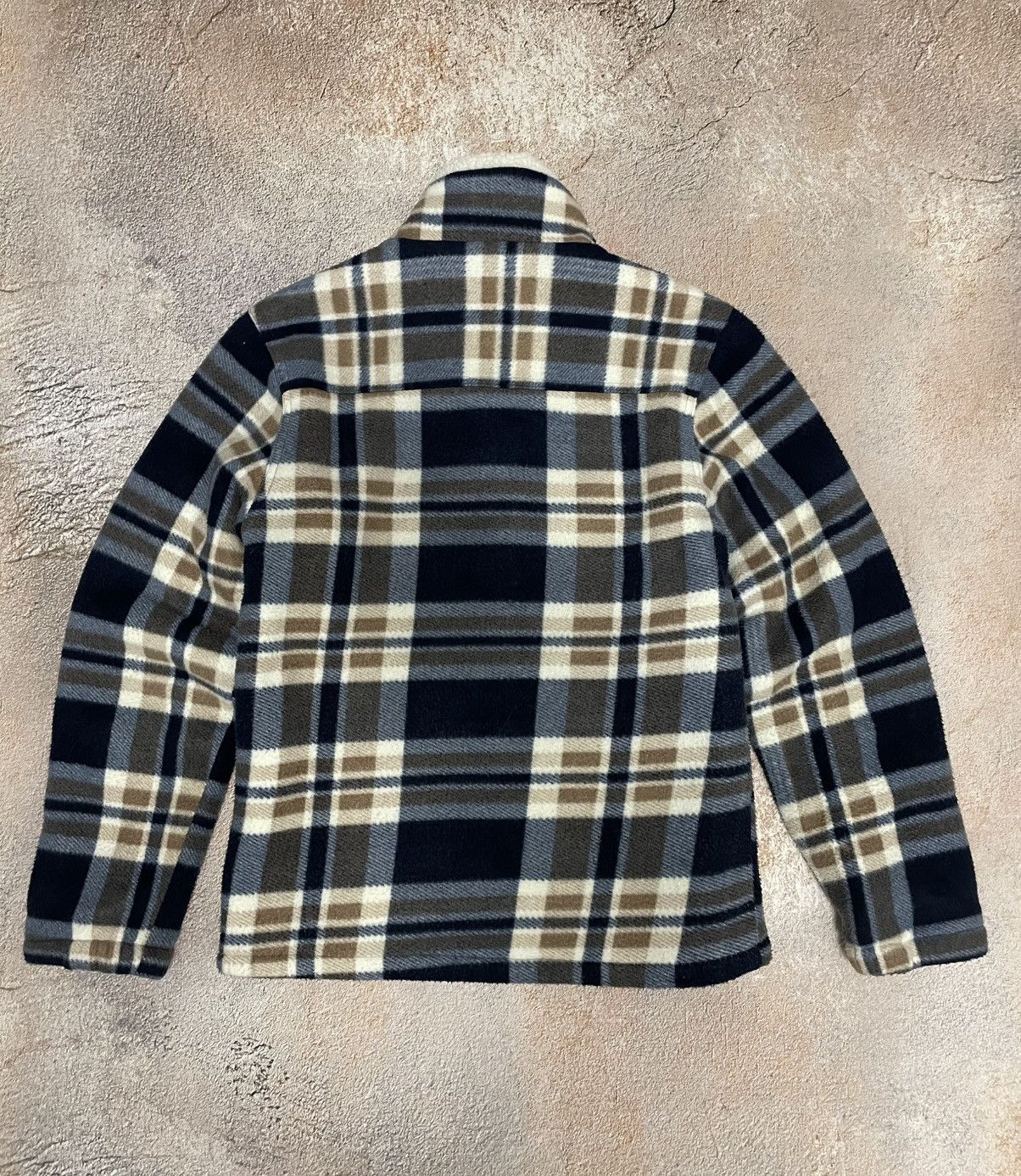 Flannel Vintage Japanese Flannel Fleece Sherpa Jacket Size US M / EU 48-50 / 2 - 8 Thumbnail