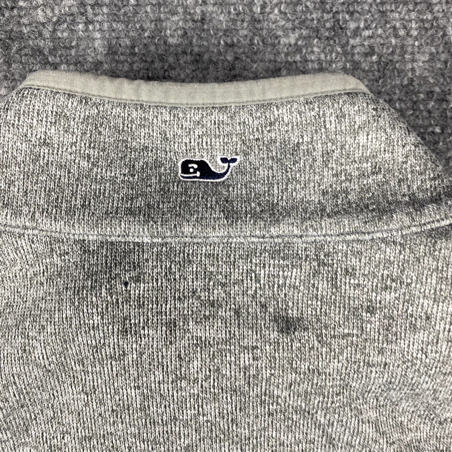 Vineyard Vines Vineyard Vines Vest Mens XS Gray Fleece Full Zip Outdoor Outdoors Rowing Club Size US XS / EU 42 / 0 - 4 Thumbnail