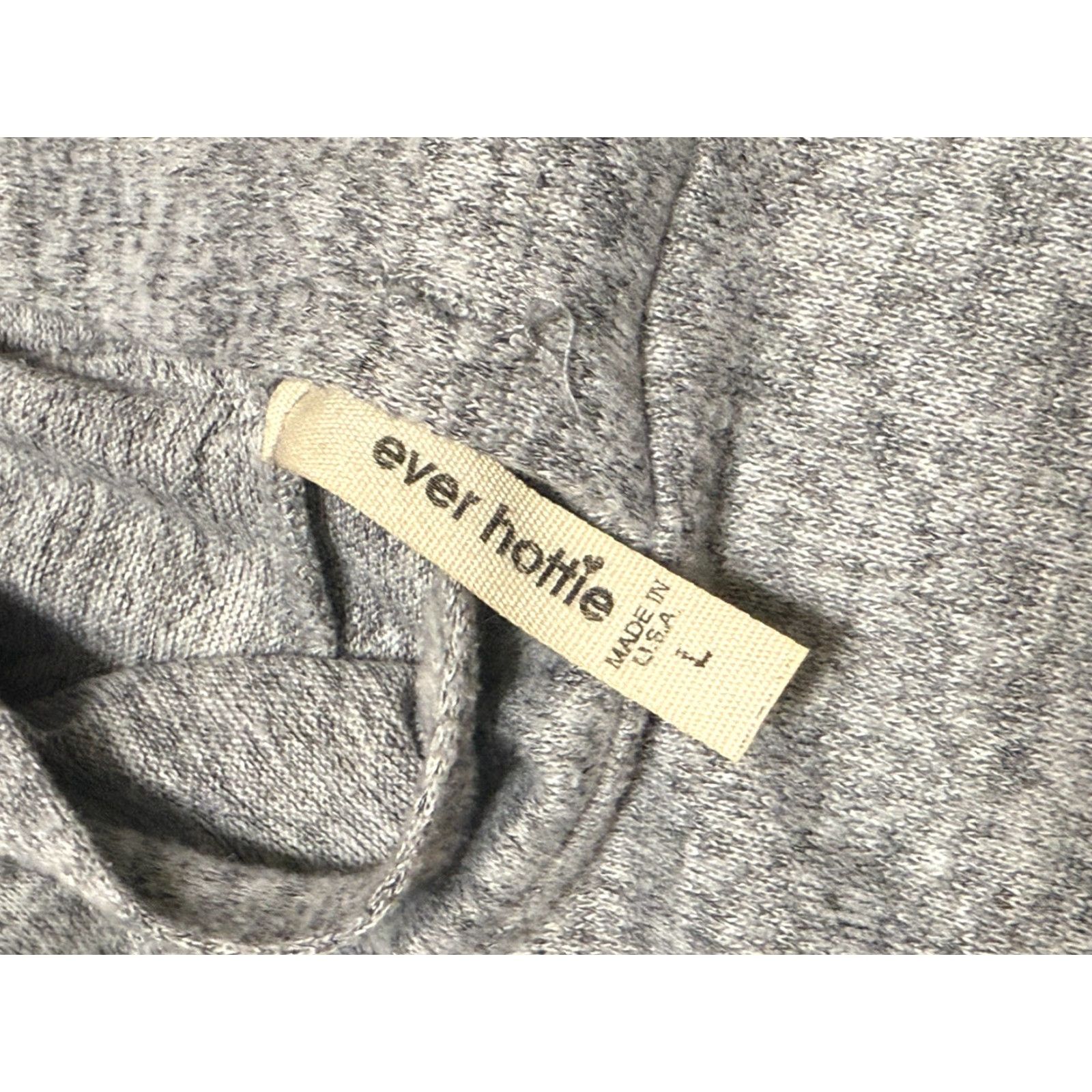 Vintage Ever Hottie Dress Women's L Sweatshirt Black Gray Short Dress Laguna Beach California Vintage No Size L / US 10 / IT 46 - 6 Thumbnail