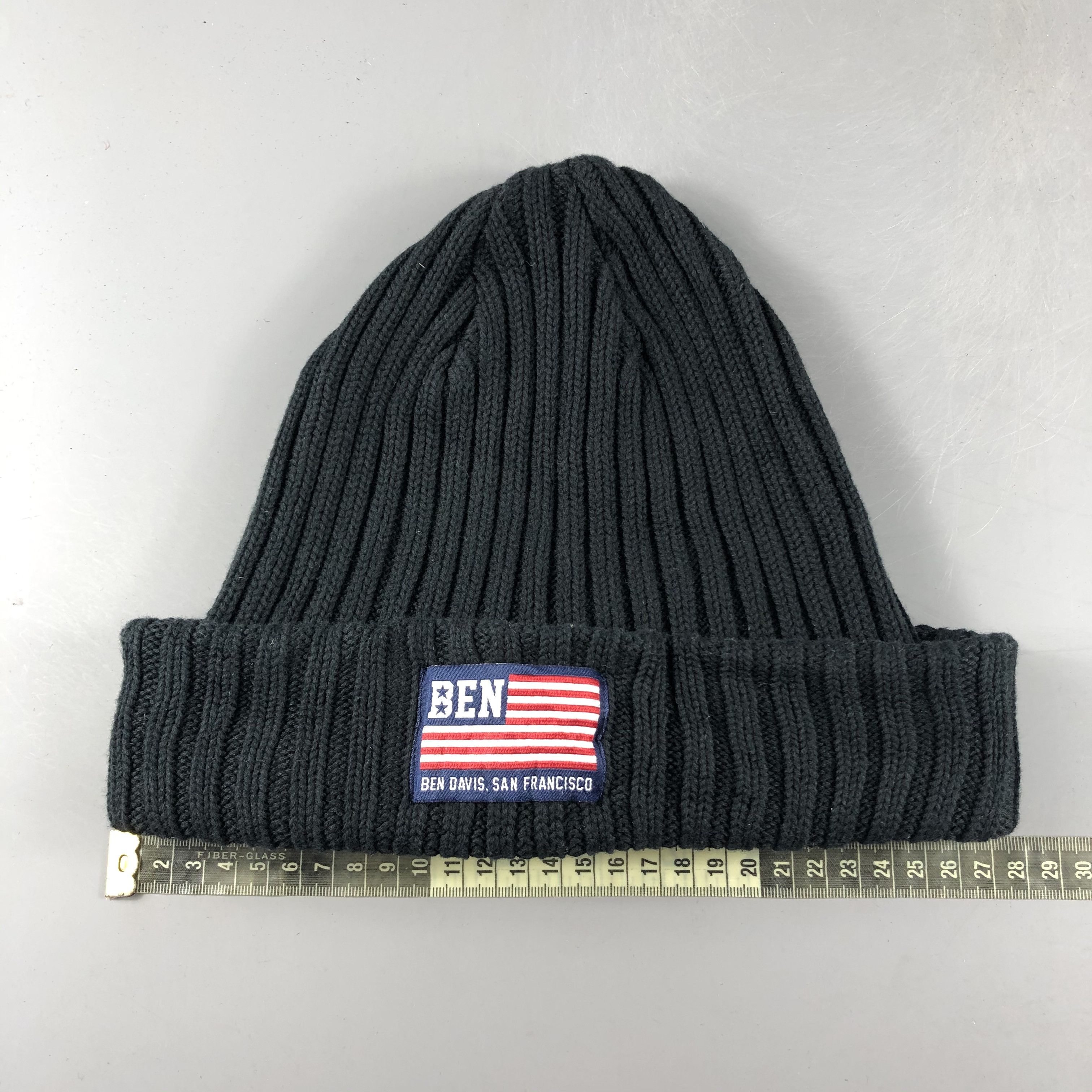 Ben Davis × Vintage Ben Davis Basic Beanie Snow Hat Snow Cap -D242 Size ONE SIZE - 3 Thumbnail