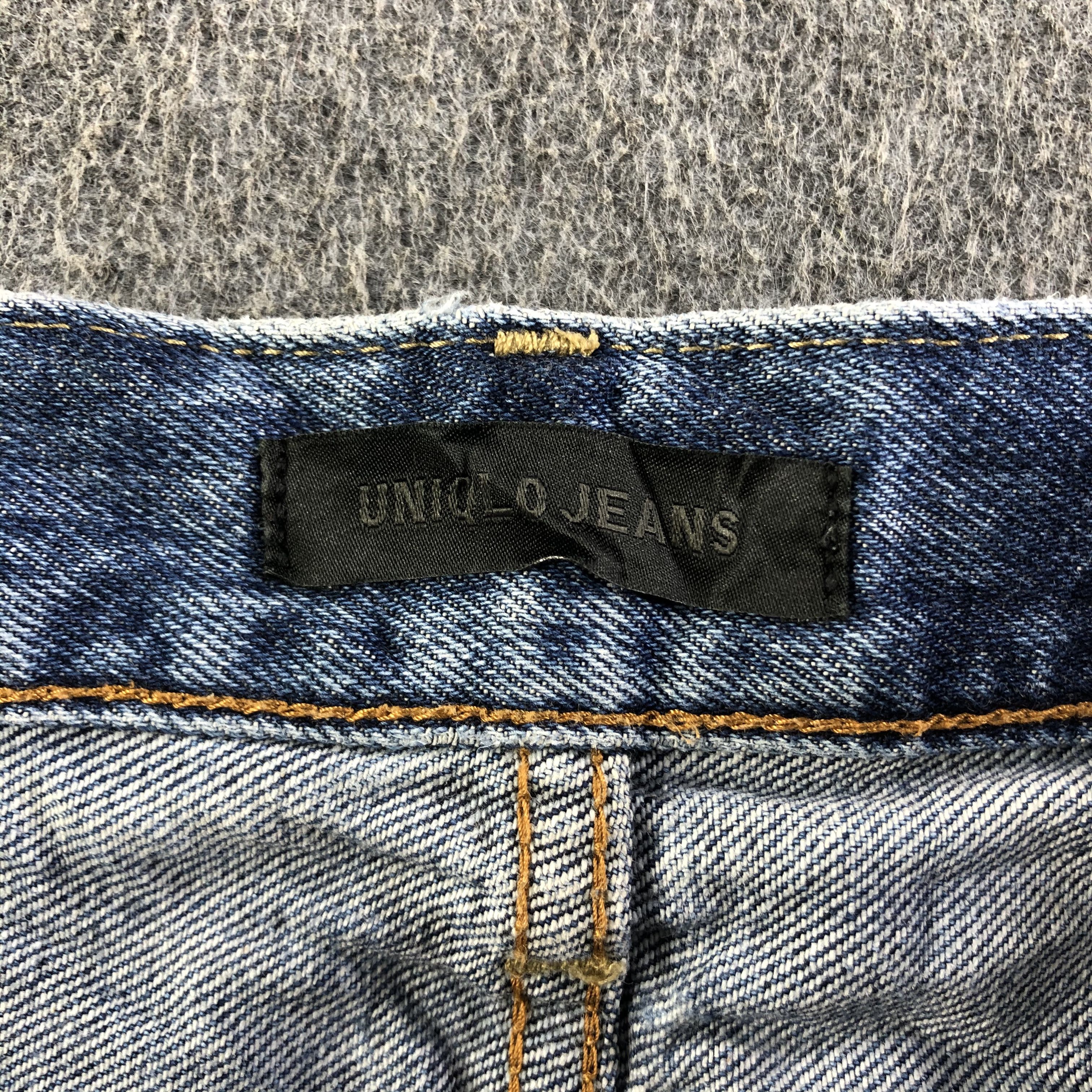 Uniqlo Blue Wash Uniqlo Jeans-J3755 Size US 33 - 8 Thumbnail