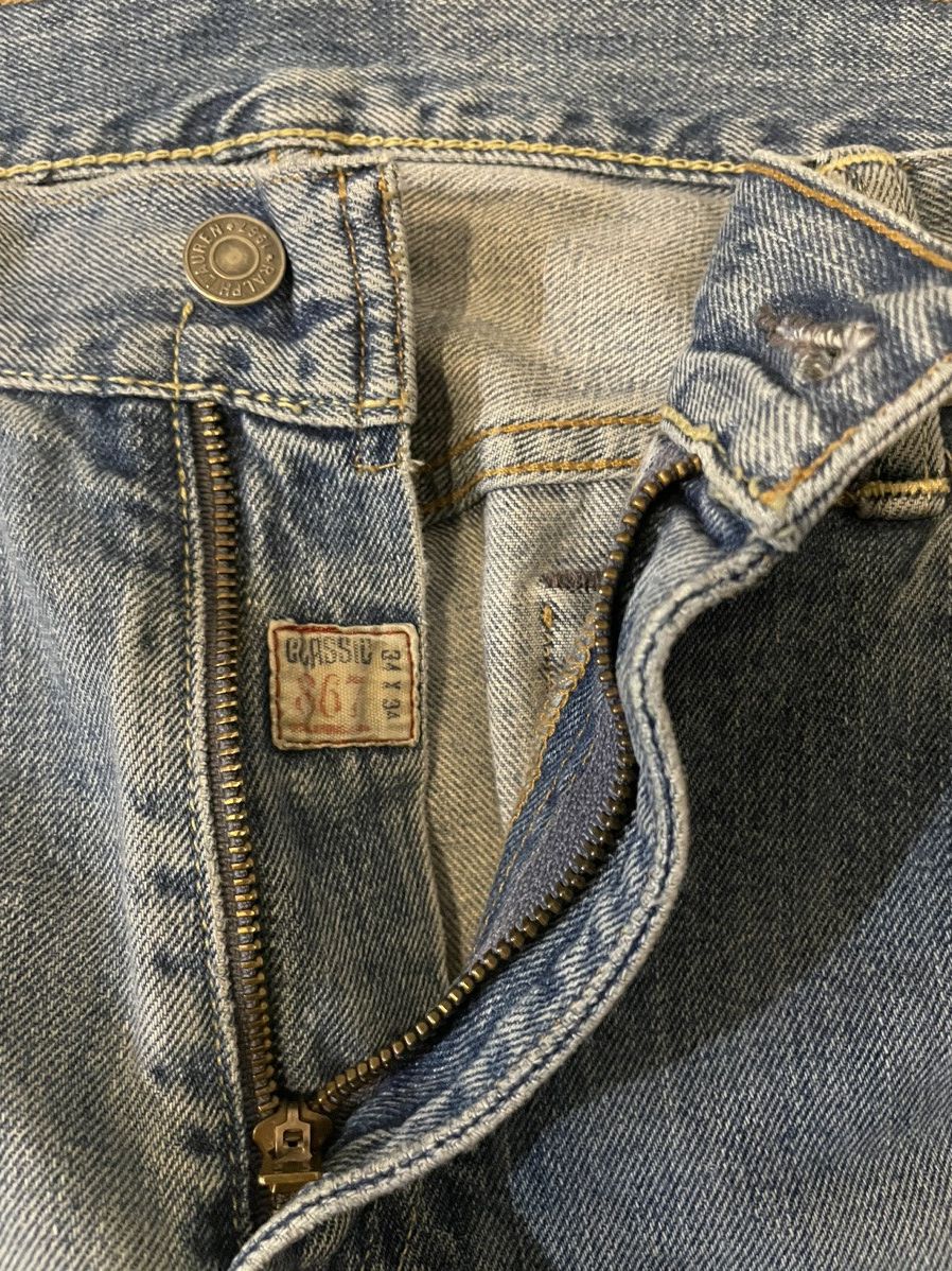 Polo Ralph Lauren Organically Distressed Classic Fit 867 Jean Size US 34 / EU 50 - 9 Thumbnail