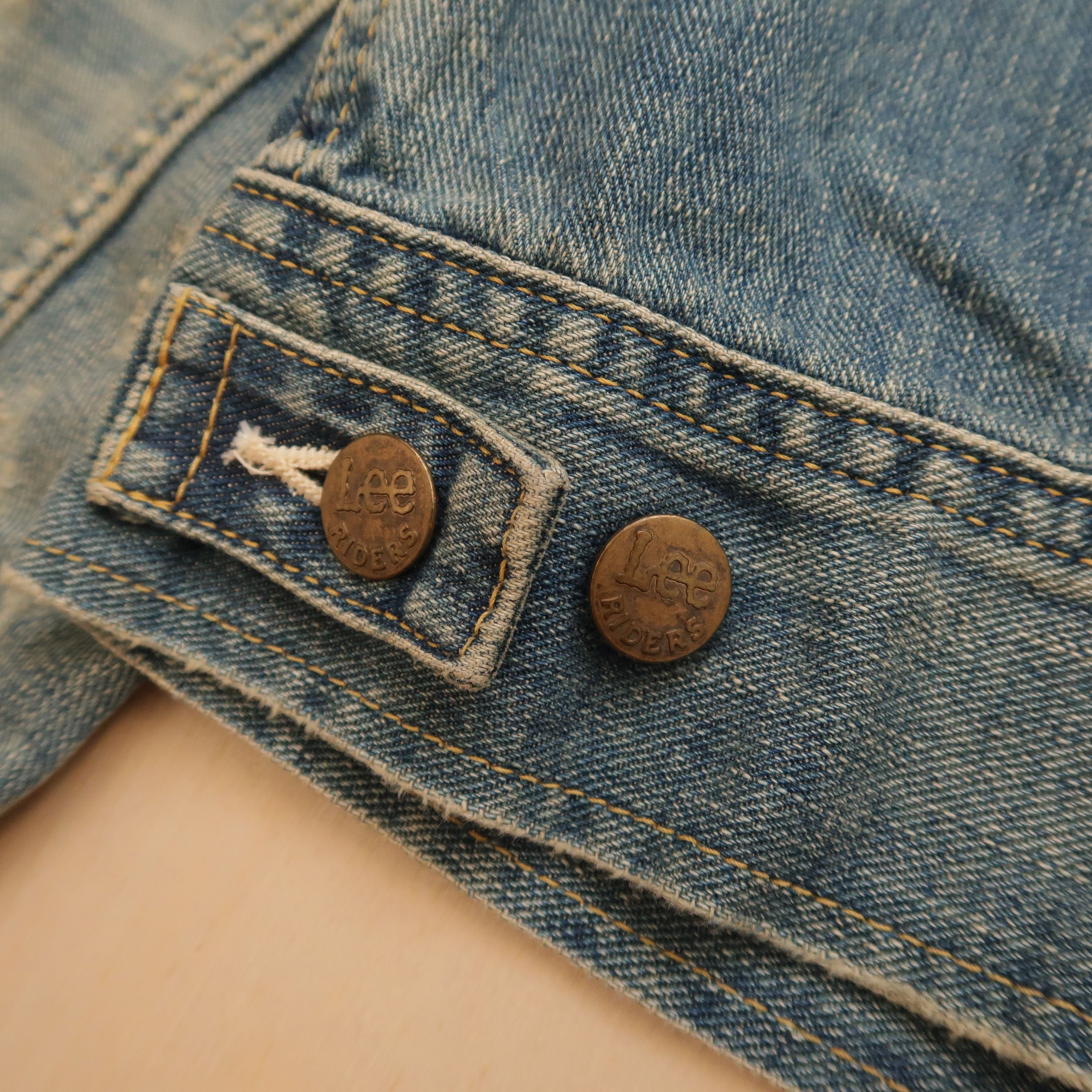 Japanese Brand Lee x Union Made x SLY Japan Distressed Cropped Jacket Size US S / EU 44-46 / 1 - 18 Thumbnail