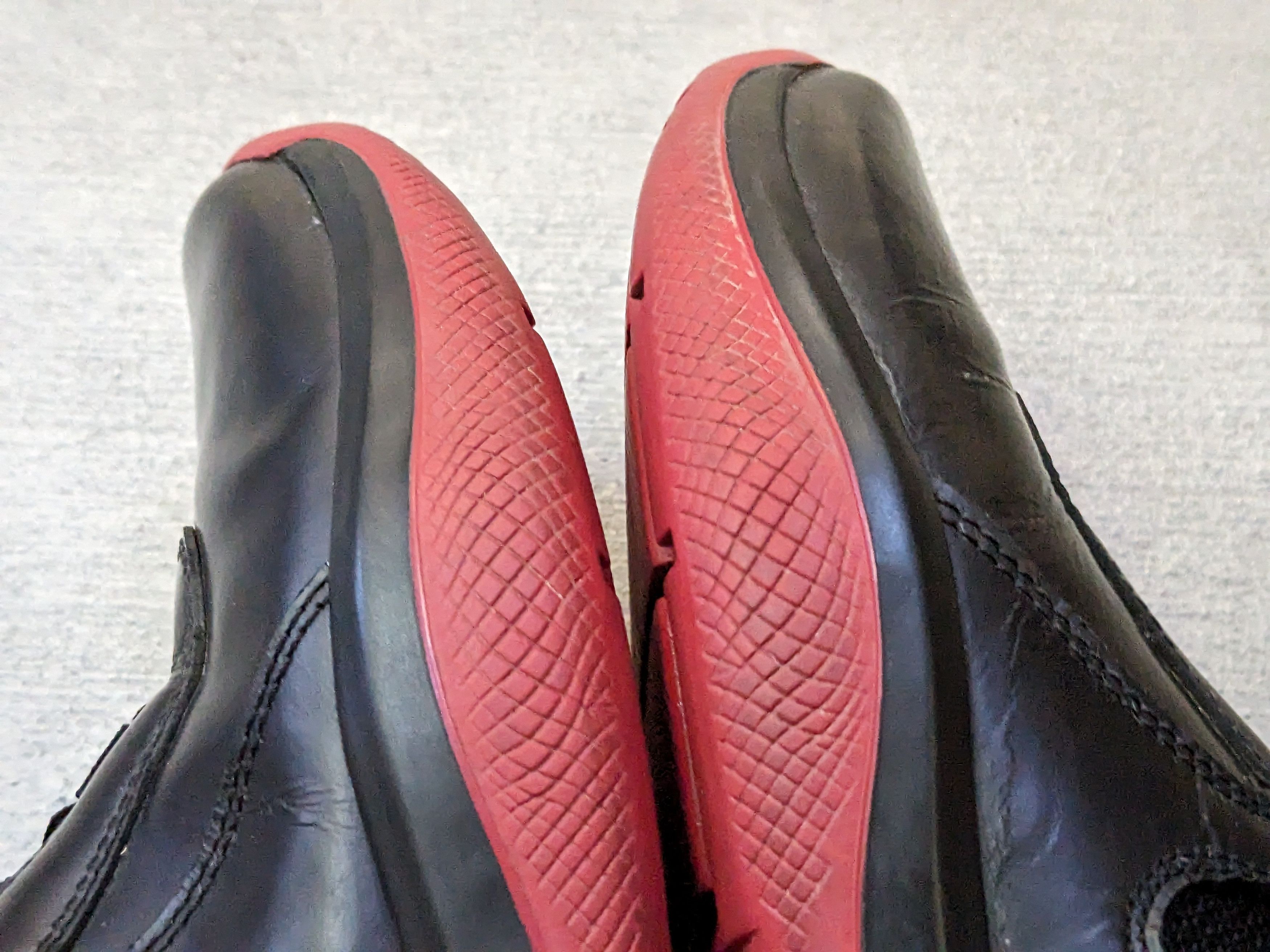 Prada Prada America's Cup Size 7 Black Red Leather 4E2905 Size US 7 / EU 40 - 14 Thumbnail