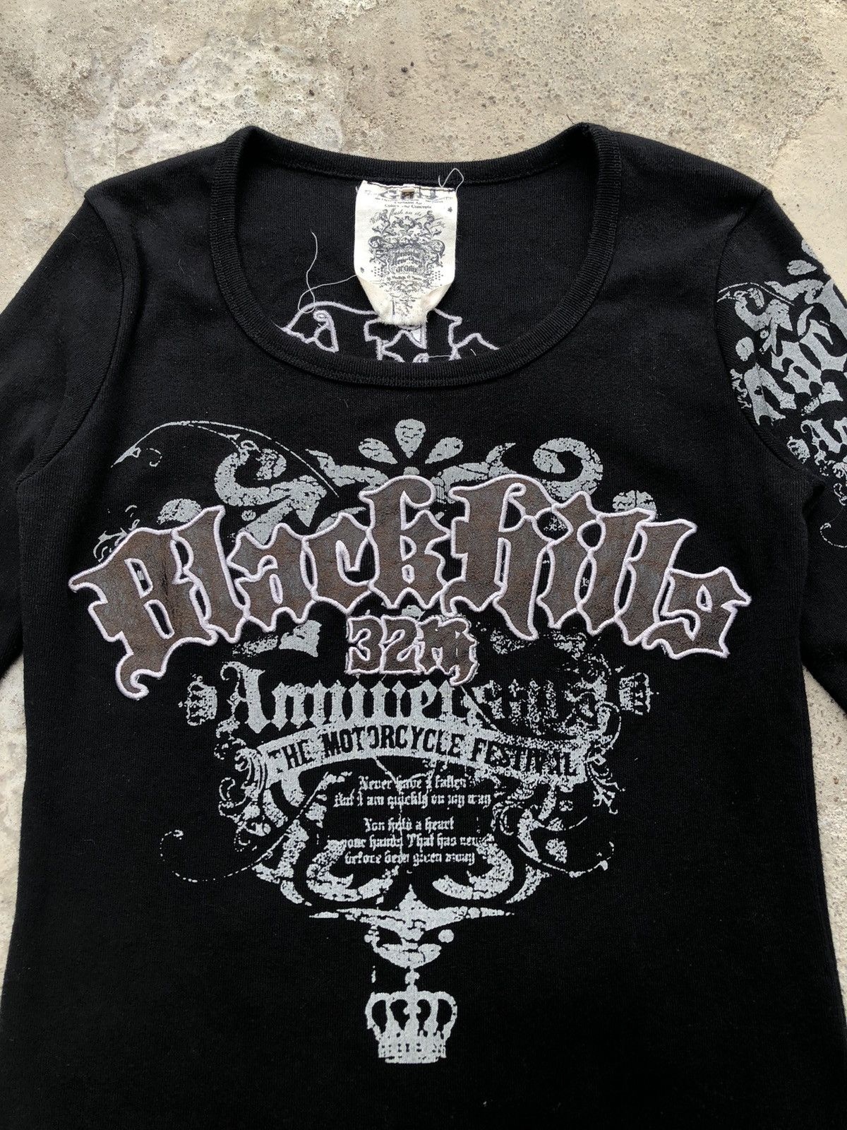 Tornado Mart Blackhills-Japanese Poem Purple Long Sleeve Size US S / EU 44-46 / 1 - 4 Thumbnail