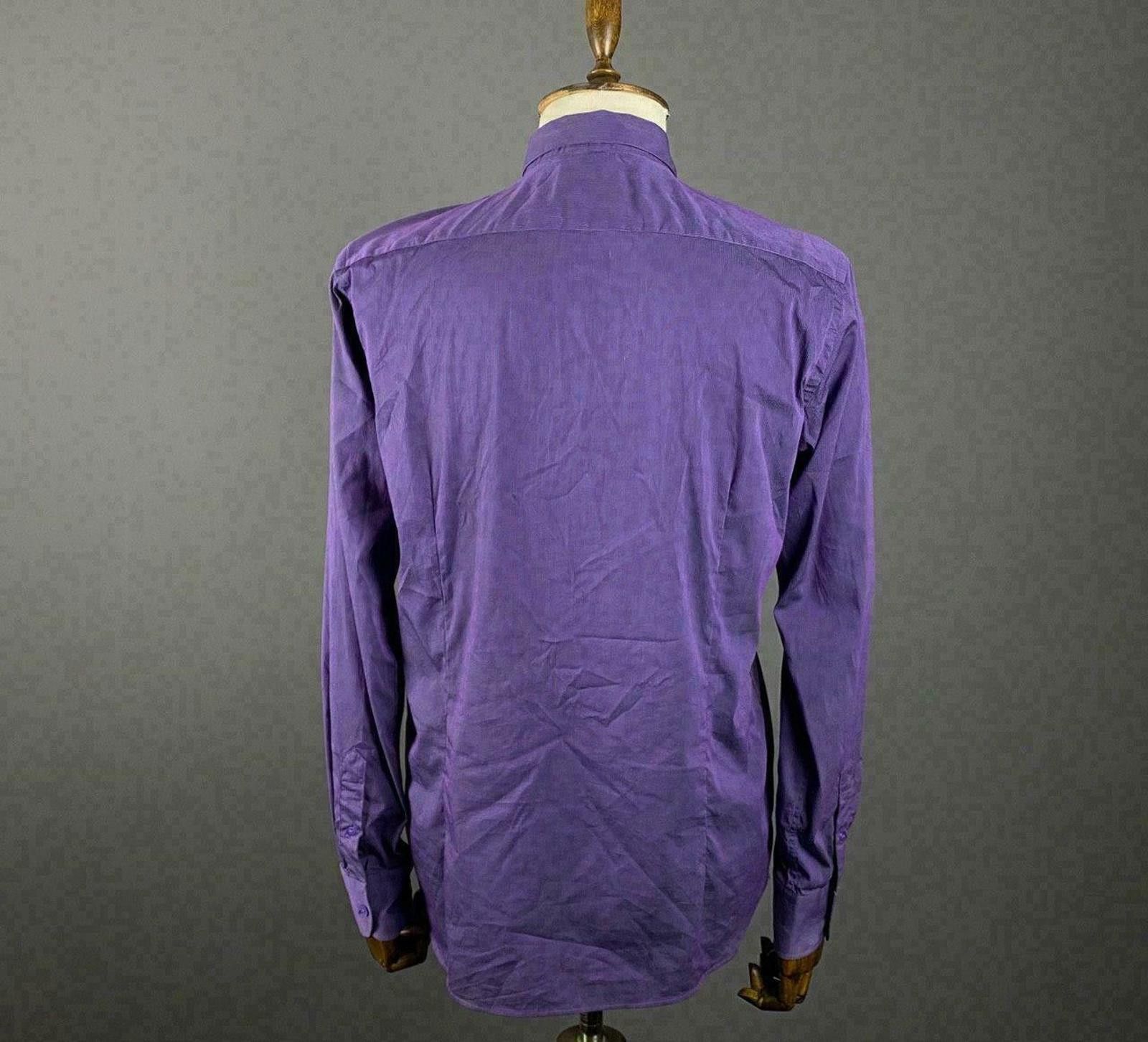 Ted Baker Ted Baker London Purple Double Pockets Shirt Size 4 Size US M / EU 48-50 / 2 - 3 Thumbnail