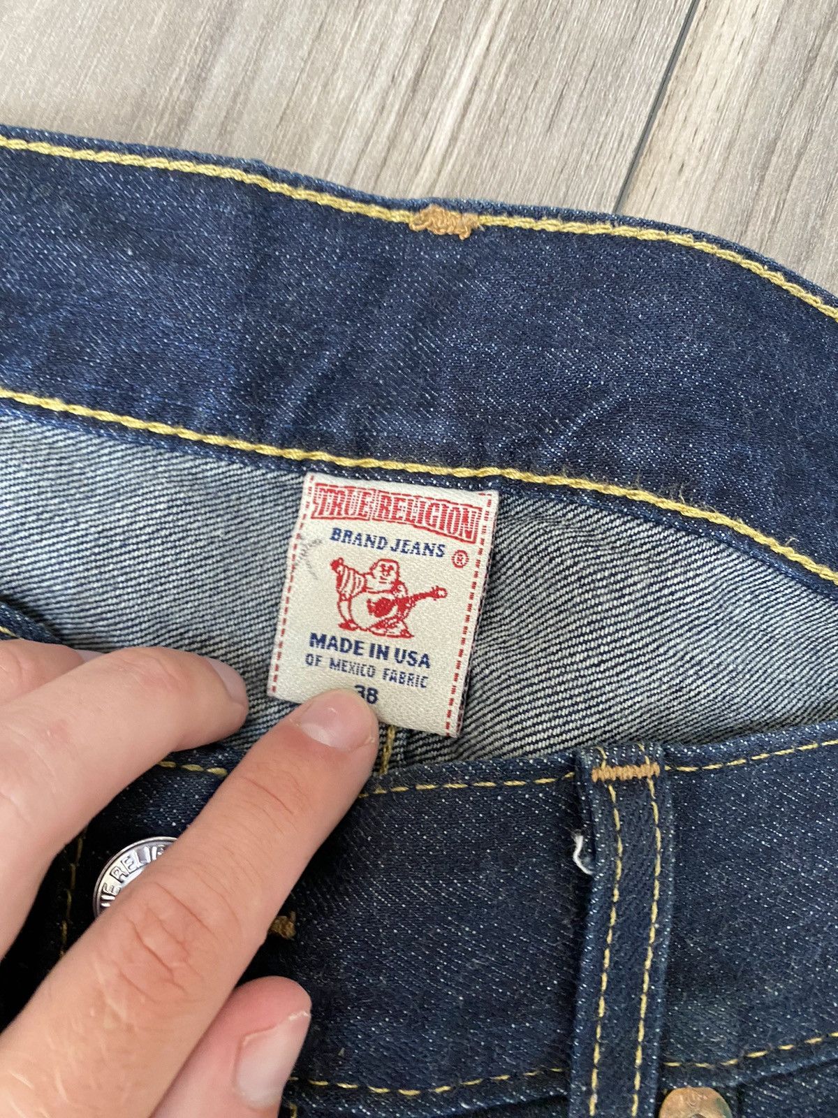 True Religion Vintage True Religion Blue Jeans Pants Size 38 Size US 38 / EU 54 - 8 Thumbnail
