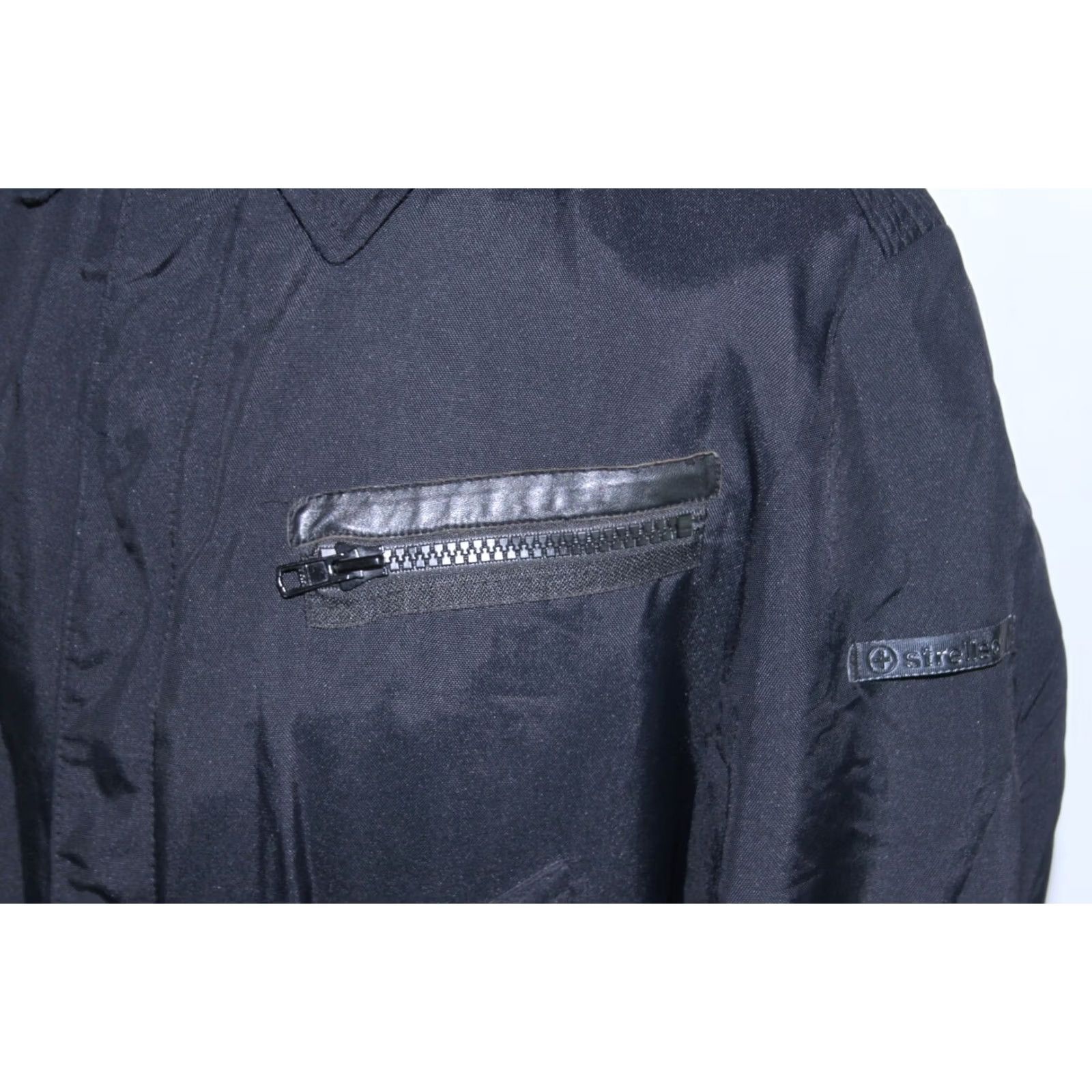 Vintage Strellson Jacket Black Size 52 Mens Coat Size US L / EU 52-54 / 3 - 3 Thumbnail