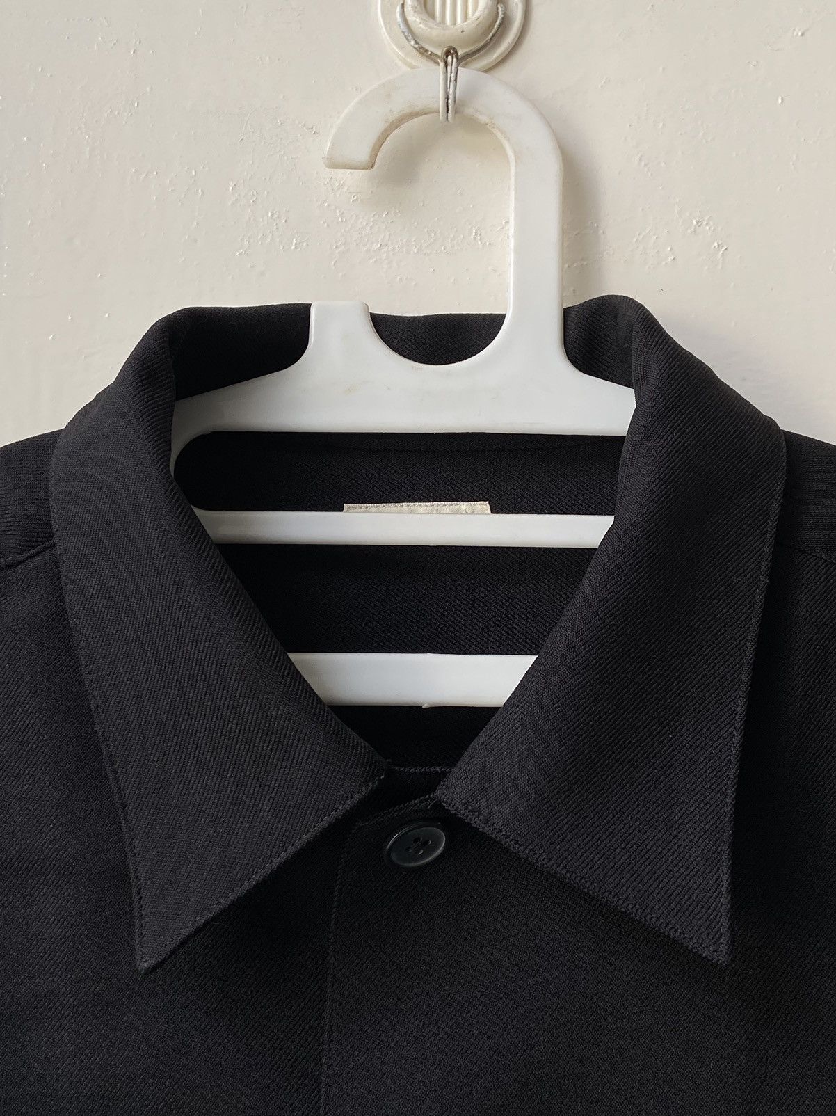 GU GU Black Boxy Oversize Black Outer Shirt Size US L / EU 52-54 / 3 - 5 Thumbnail