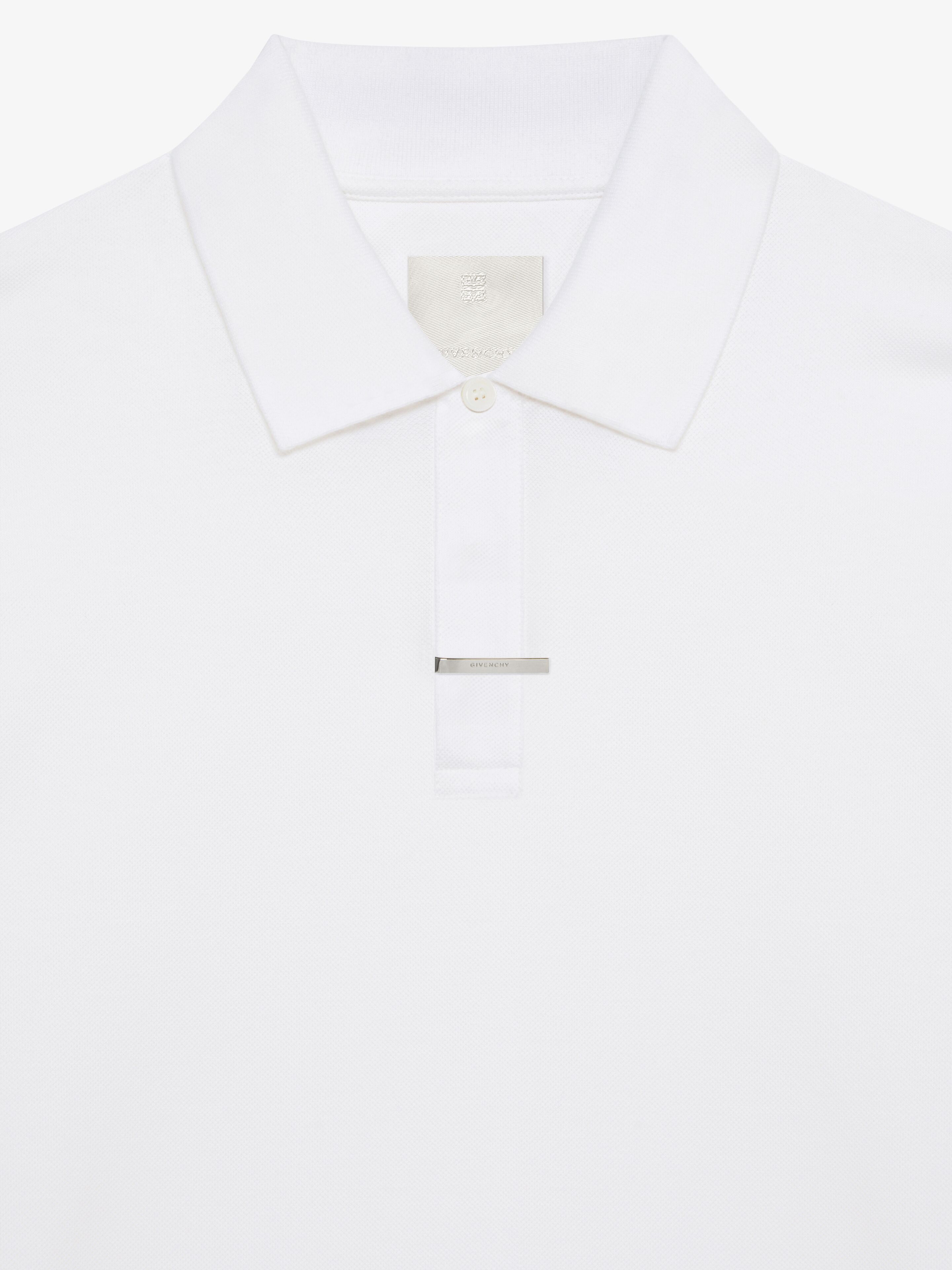 Givenchy oc11z0725 Polo Shirt in White Size US L / EU 52-54 / 3 - 5 Thumbnail
