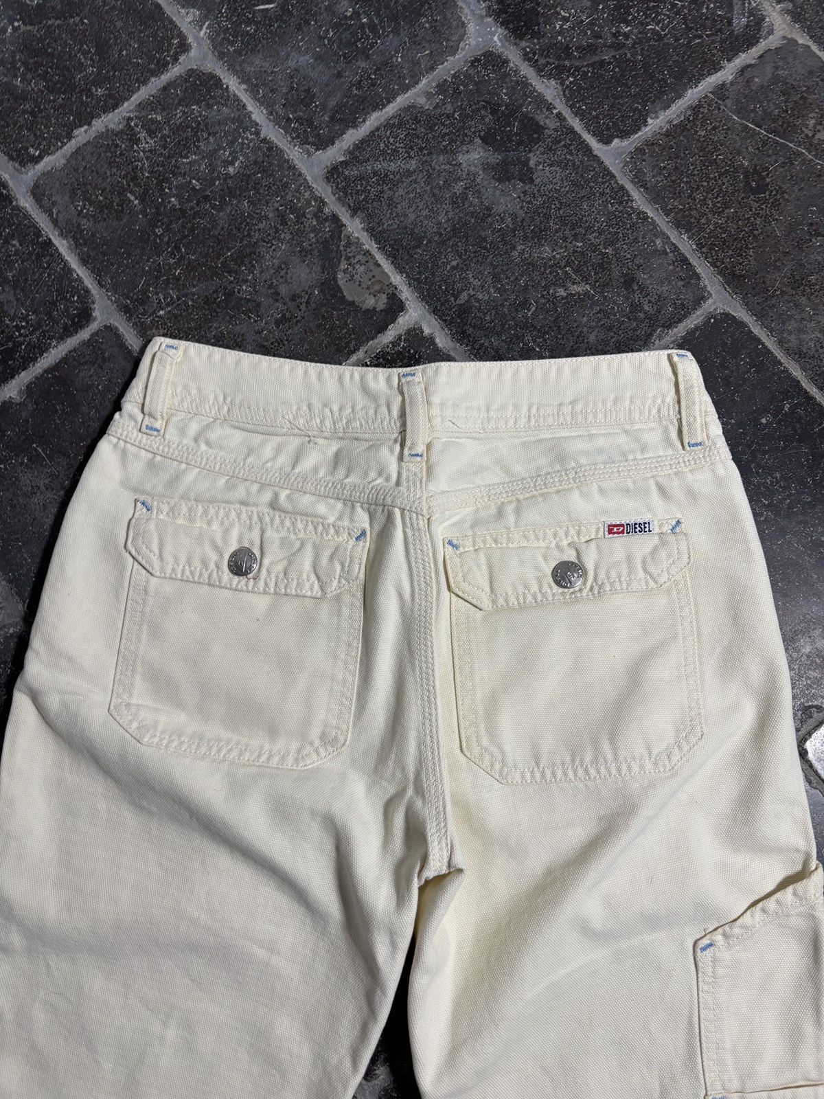 Diesel Vintage Diesel Jeans Off White Denim Made in Italy Walling Size 26" / US 2 / IT 38 - 4 Thumbnail