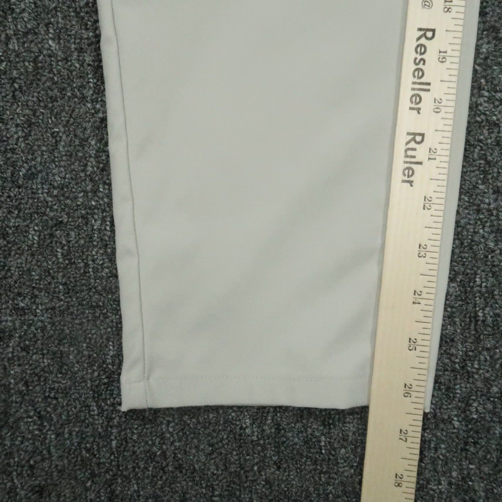 Vintage Jack Archer Pants Men 33x27 Gray Jetsetter Tech Chino Trouser Travel Size US 33 - 7 Thumbnail