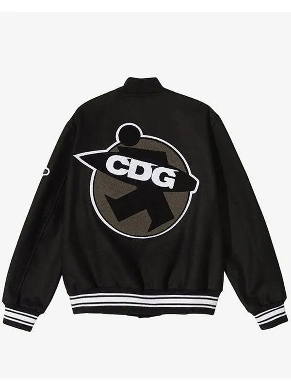 Comme des Garcons × Stussy Stussy x CDG Varsity Jacket Size US XL / EU 56 / 4 - 1 Thumbnail