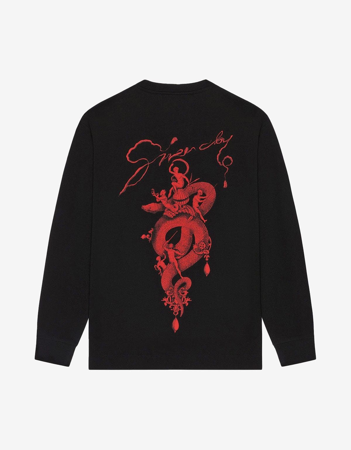 Givenchy Givenchy Black Print LS T-Shirt Size US XL / EU 56 / 4 - 4 Thumbnail