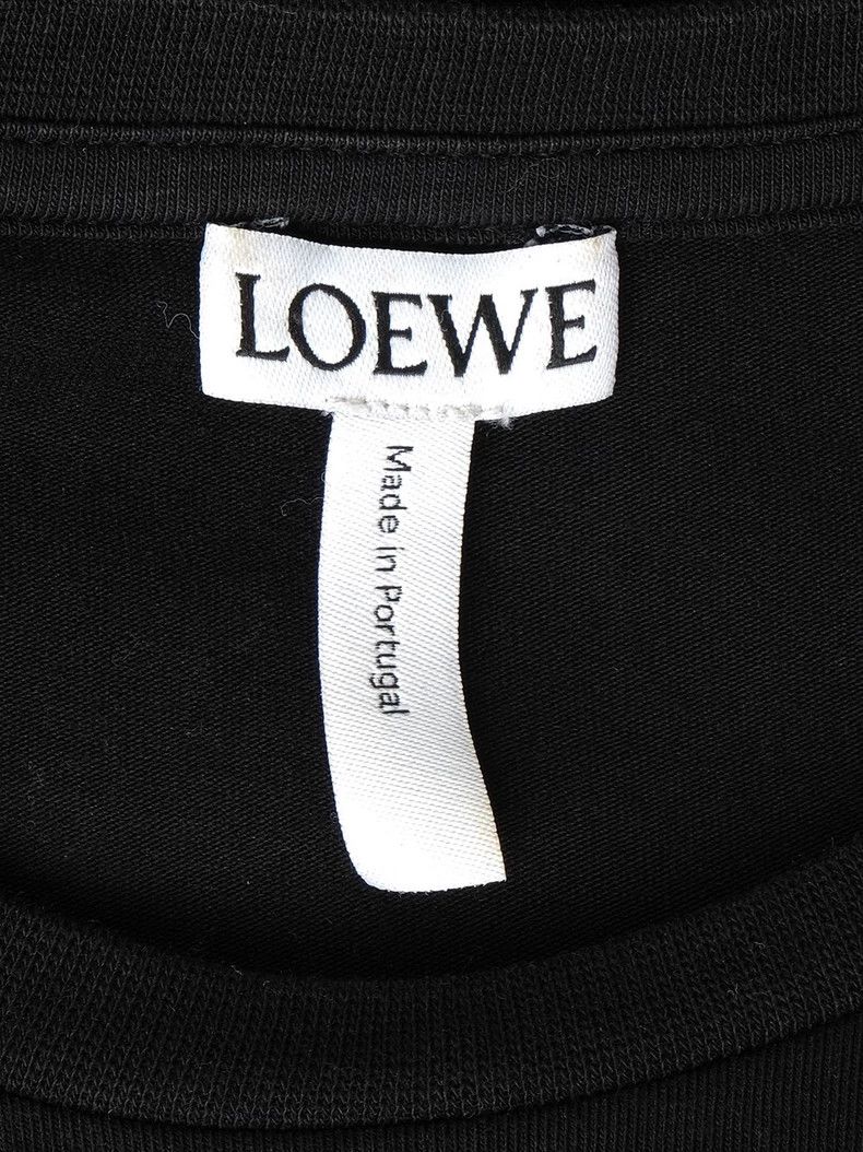 Loewe LOEWE Black Bat Show lines Destroy Logo short sleeve T-shi Size XS / US 0-2 / IT 36-38 - 6 Thumbnail