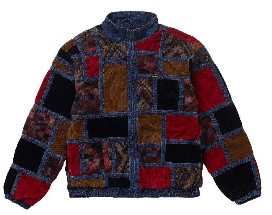 Supreme Patchwork Jacket | Grailed