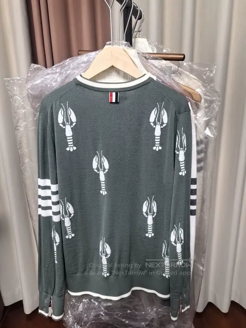 Other Thom Browne Full-Printed Lobster Knit Sweater Size US S / EU 44-46 / 1 - 5 Thumbnail