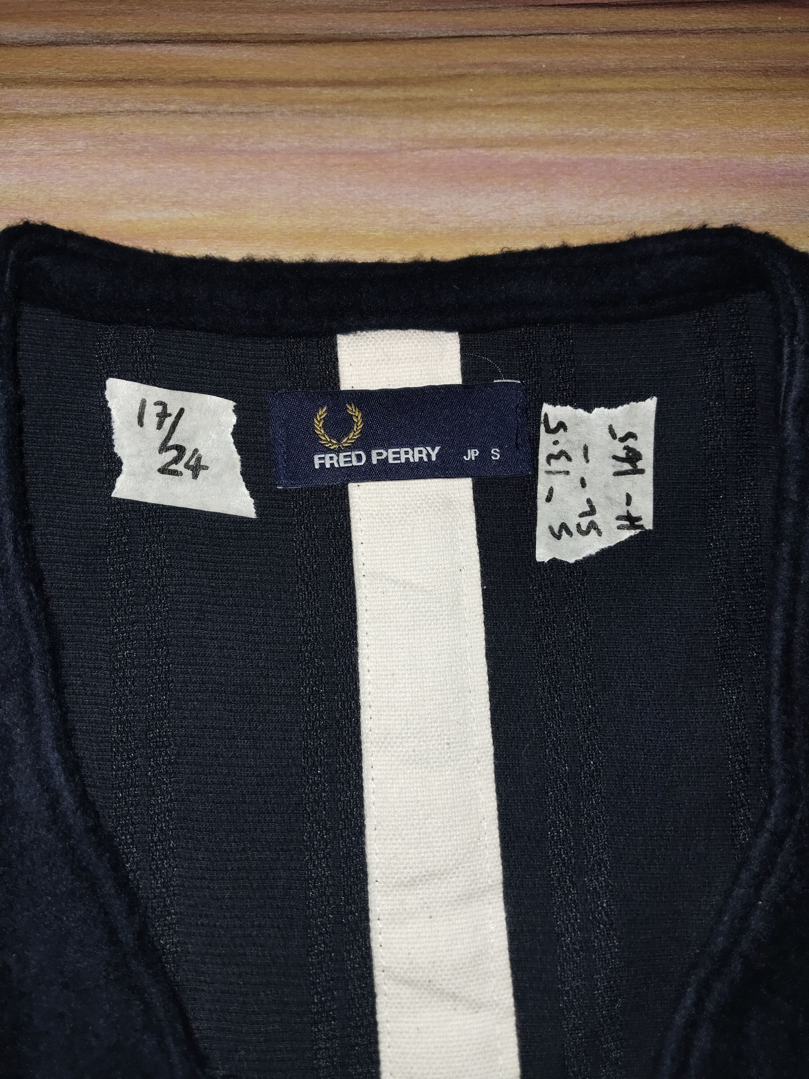 Fred Perry FRED PERRY Fleece Vest Size US S / EU 44-46 / 1 - 2 Thumbnail