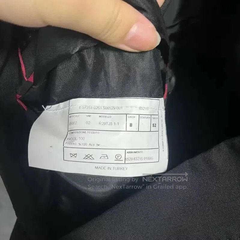 Moschino Moschino Men's Black Cotton Jacket Size L . Size US L / EU 52-54 / 3 - 4 Thumbnail