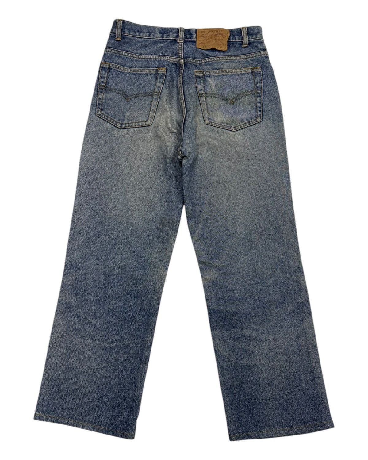 Levi's VINTAGE LEVIS 501 CROP DISTRESSED DENIM Size US 28 / EU 44 - 2 Thumbnail