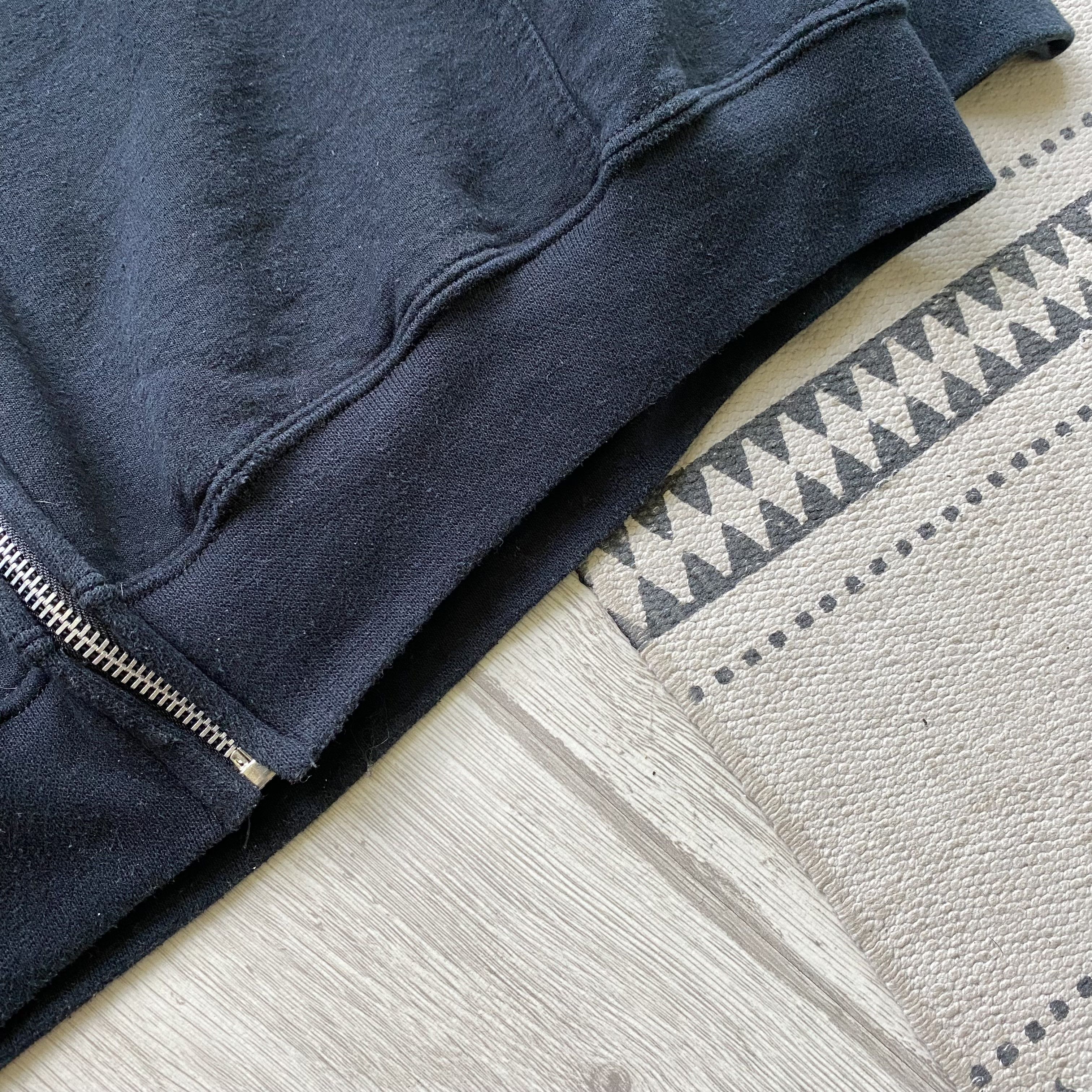 Russell Athletic ▪️Vintage Russell Athletic style Blank zip Hoodie Kanye vibe Size US XL / EU 56 / 4 - 8 Thumbnail