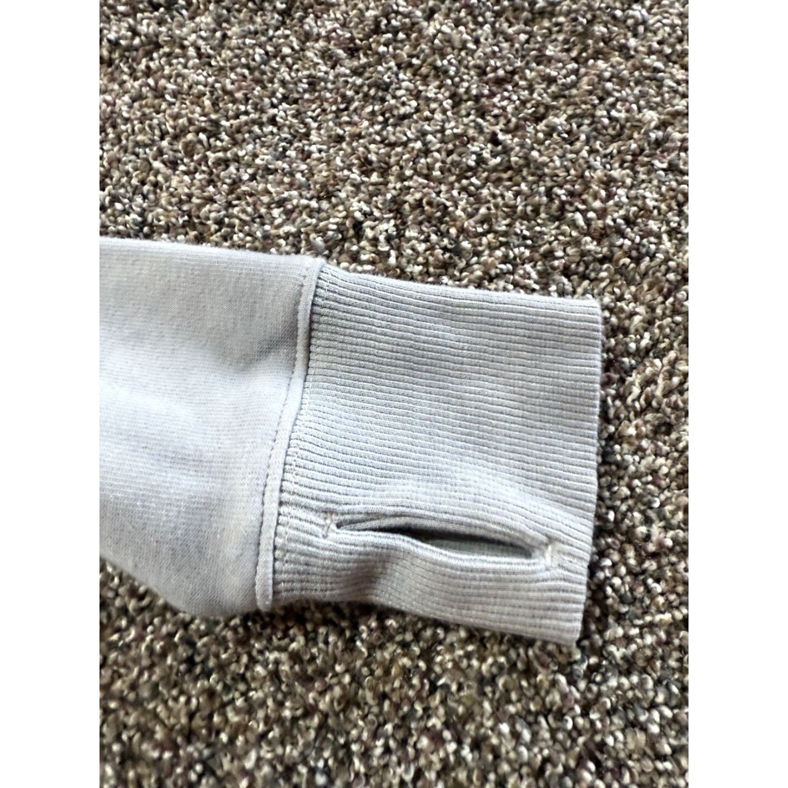 Athleta Athleta Hoodie Pullover S Gray Blue Quarter Zip Soft Thumb Hole Womens | Activewear | Athletic Fit | Regular Size Gray Size S / US 4 / IT 40 - 2 Thumbnail