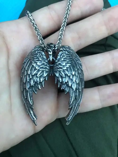 Jewelry × Vintage Wings Necklace🔥🔥🔥 Size ONE SIZE - 2 Thumbnail