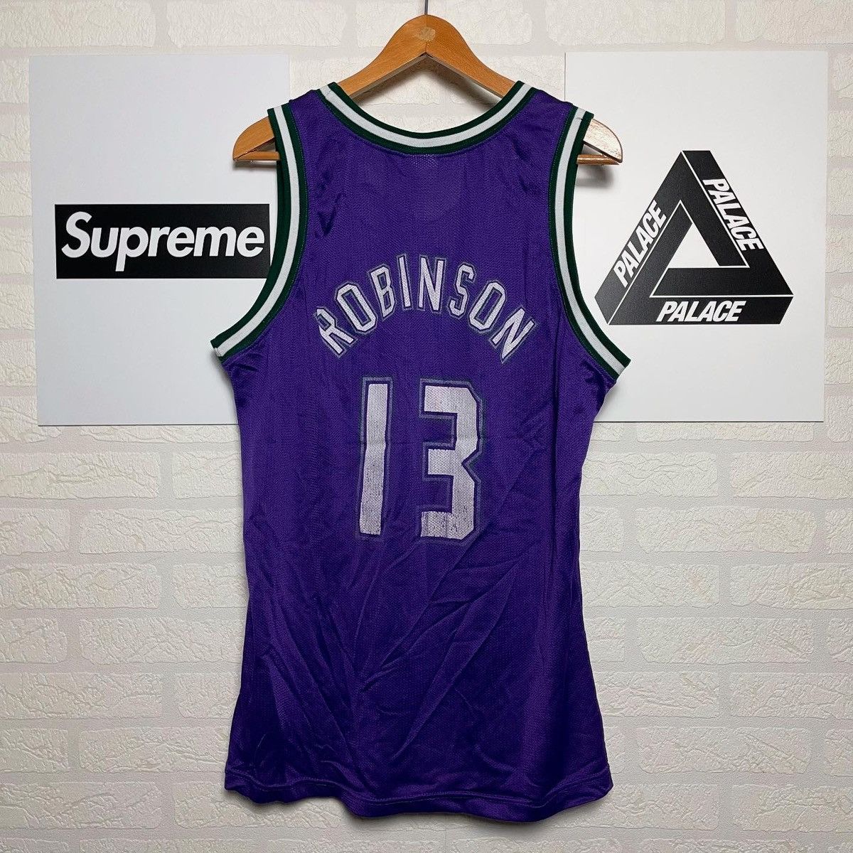 Champion Vintage Champion Milwaukee Bucks Robinson 13 NBA Jersey M/L Size US L / EU 52-54 / 3 - 2 Thumbnail