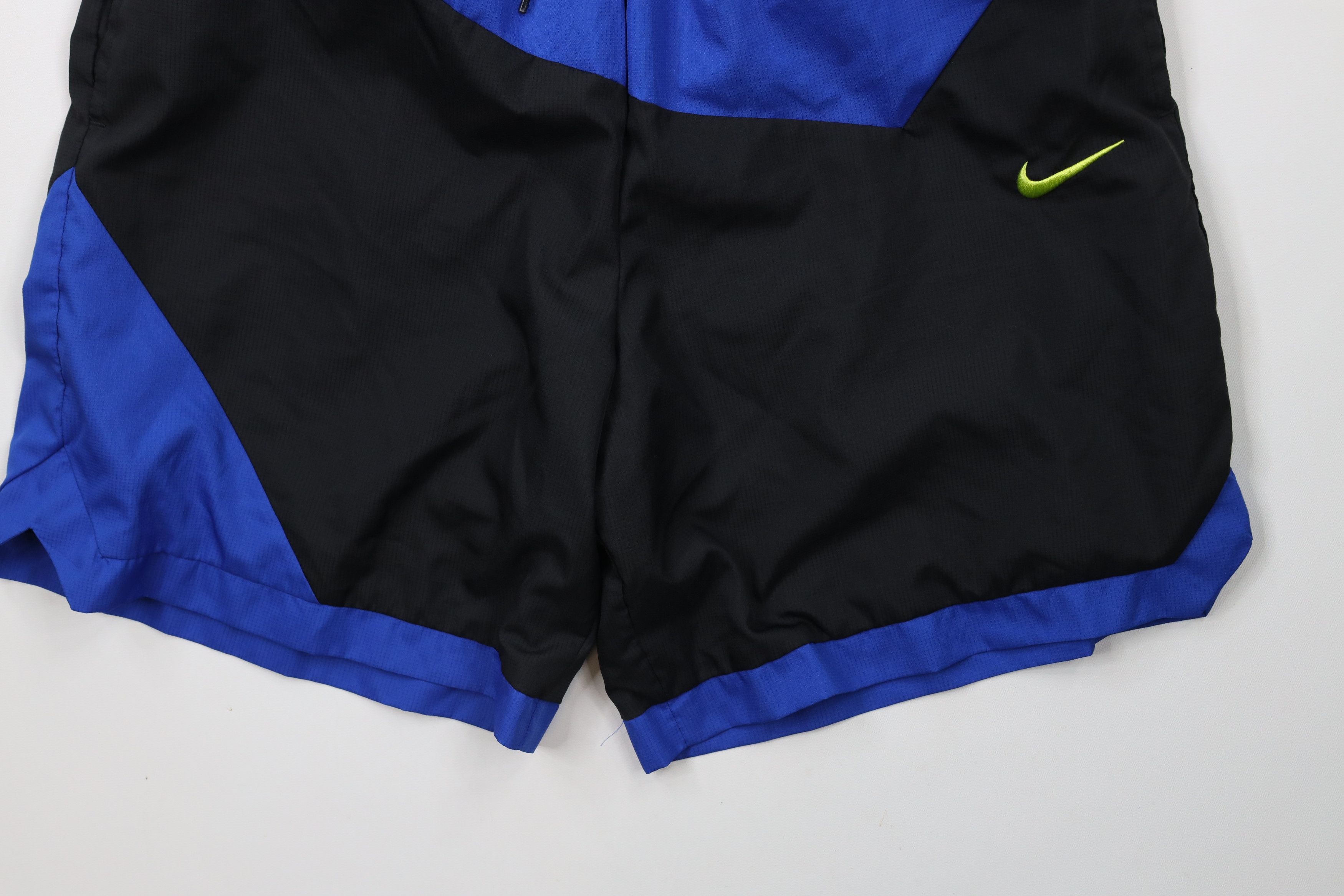 Nike × Vintage Nike DNA Woven Lined Gym Basketball Shorts Black Blue Size US 32 / EU 48 - 4 Thumbnail