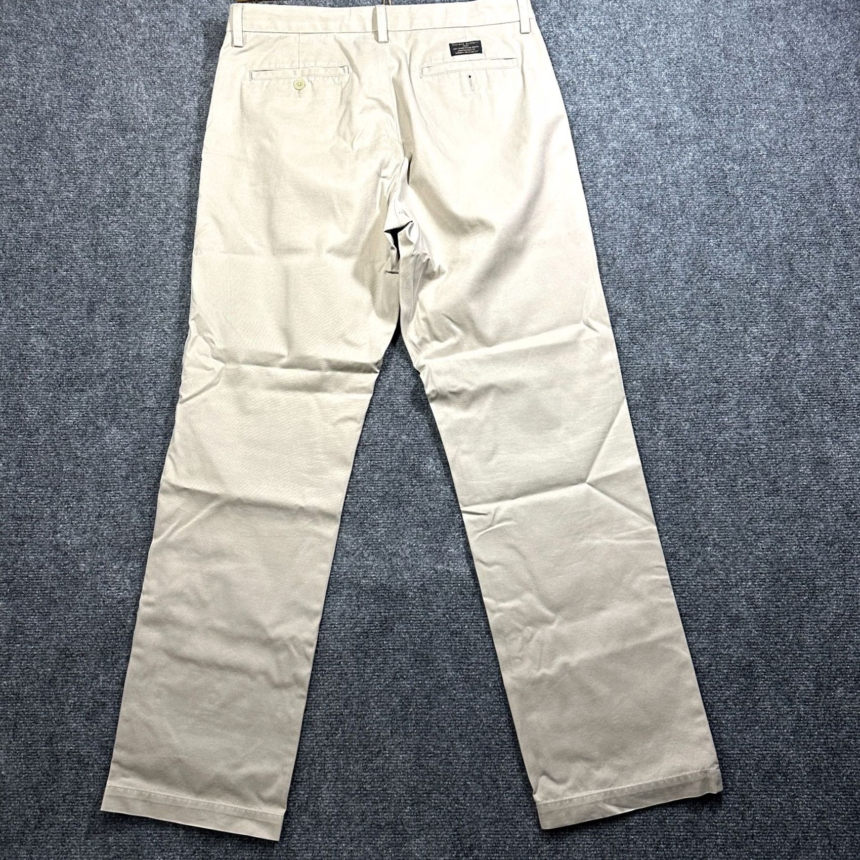 Banana Republic Banana Republic Gavin Chino Pants Men 33 Flat Front Straight Cotton Brown Classic Modern 90s? Size US 33 - 6 Thumbnail
