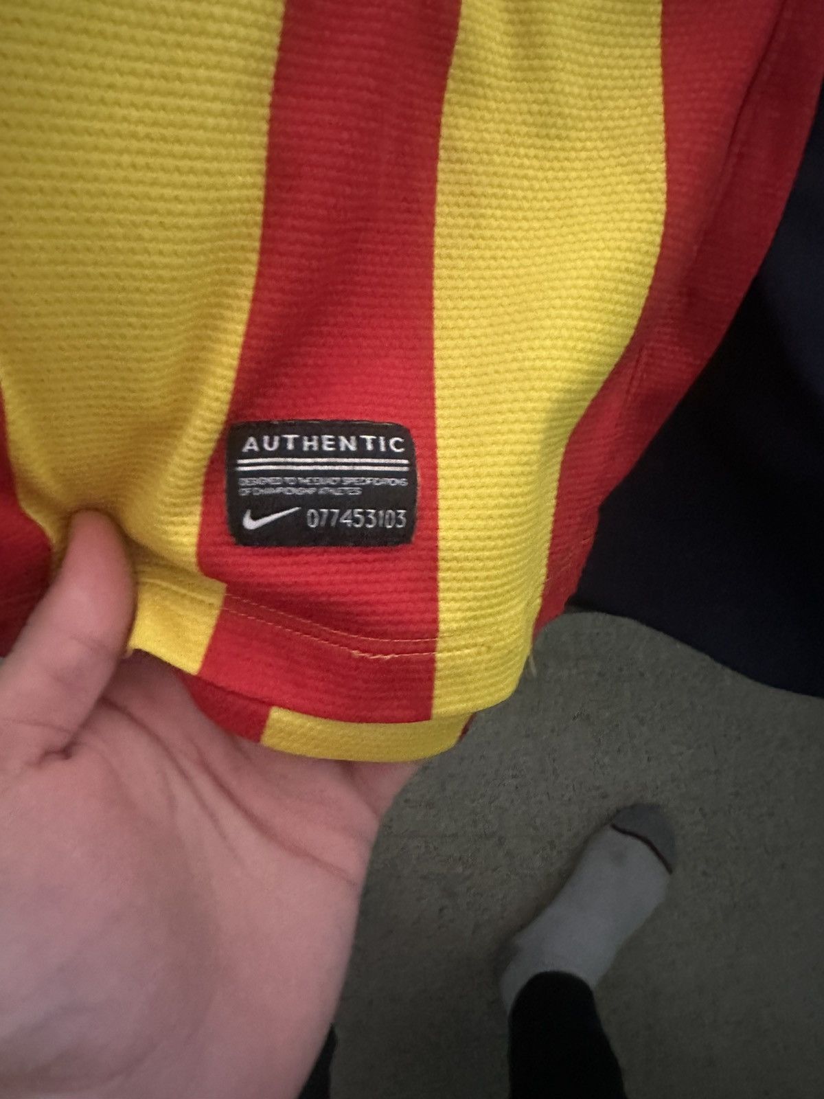 Nike × Vintage 2013-2014 FC Barcelona Away Jersey Size US M / EU 48-50 / 2 - 3 Thumbnail