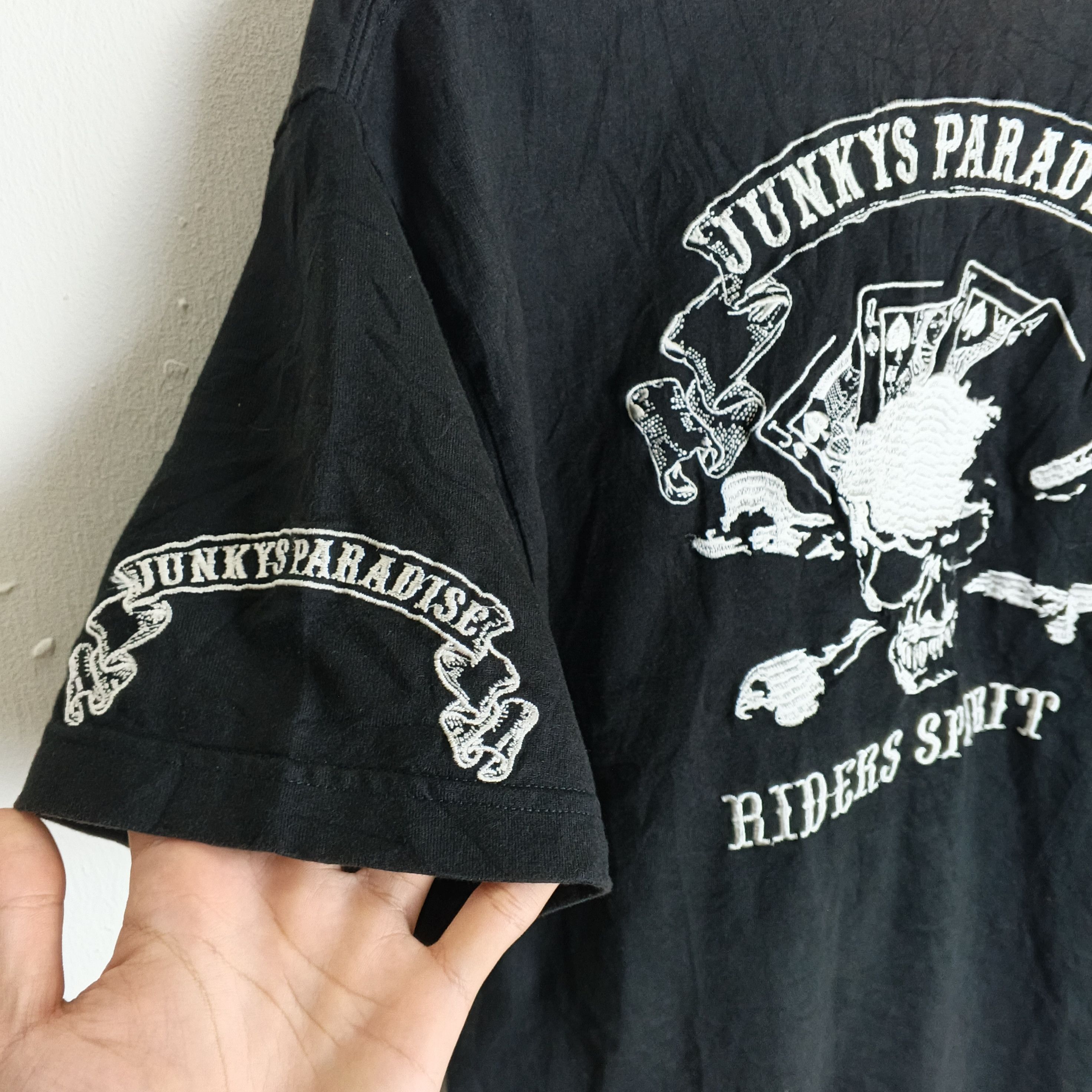 Affliction Vintage Y2K Junky's Paradise Riders Pirate Skull Size US M / EU 48-50 / 2 - 4 Thumbnail
