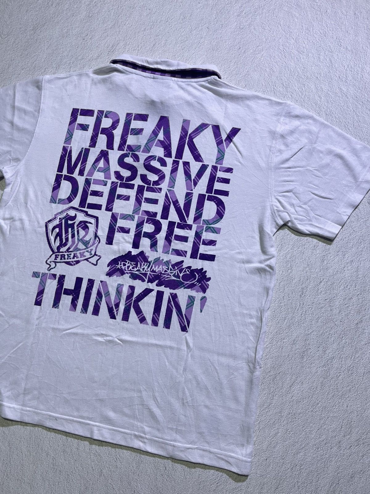 Hysteric Glamour Y2K FREAKY MASSIVE BIG PRINT TSHIRT Size US XL / EU 56 / 4 - 2 Thumbnail