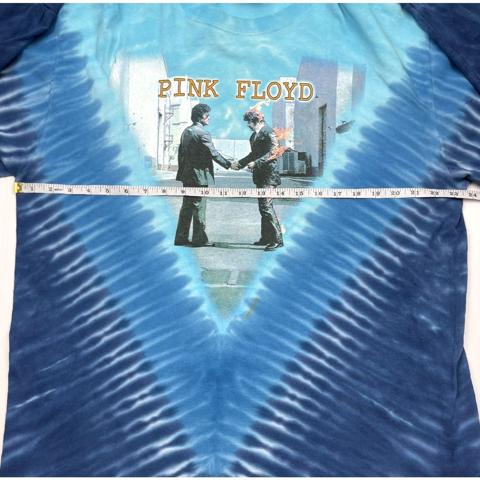 Anvil VINTAGE Anvil Pink Floyd Wish You Were Here Long Sleeve Shirt XL Tie Dye Double-Sided 80s Mens Size US XL / EU 56 / 4 - 7 Thumbnail