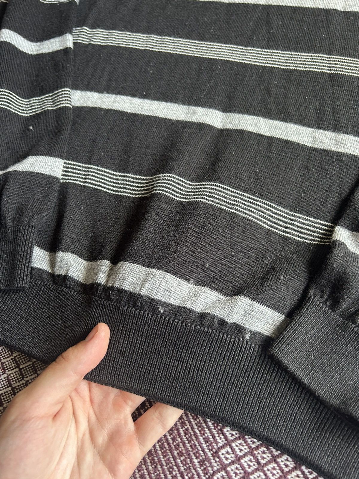 Vintage Lacoste Multicolour Sweater Striped Size 4 Streetwear Style Size US M / EU 48-50 / 2 - 11 Thumbnail