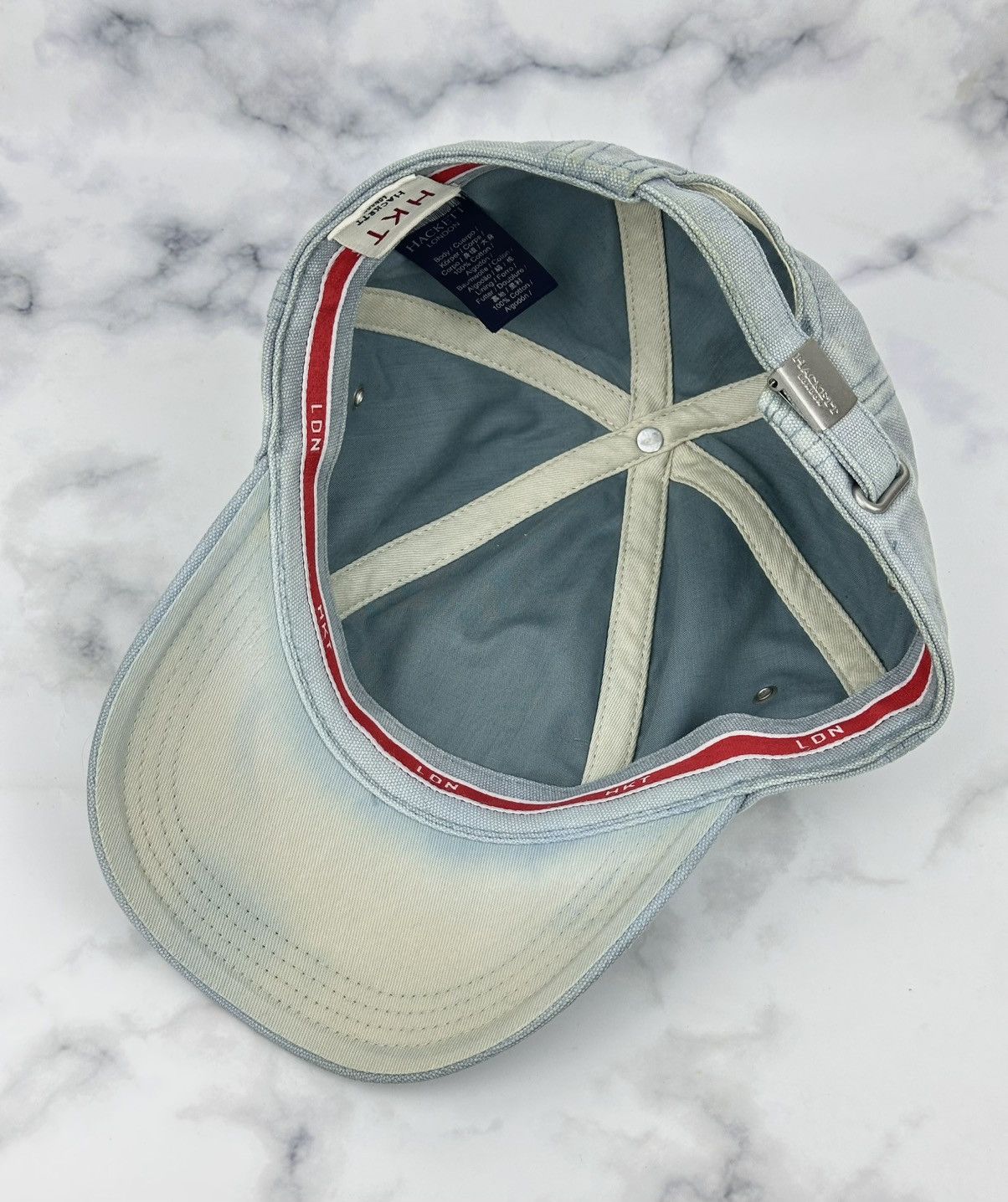 Hackett Hackett HKT London Men’s Baseball Cap One Size Blue Size ONE SIZE - 7 Thumbnail
