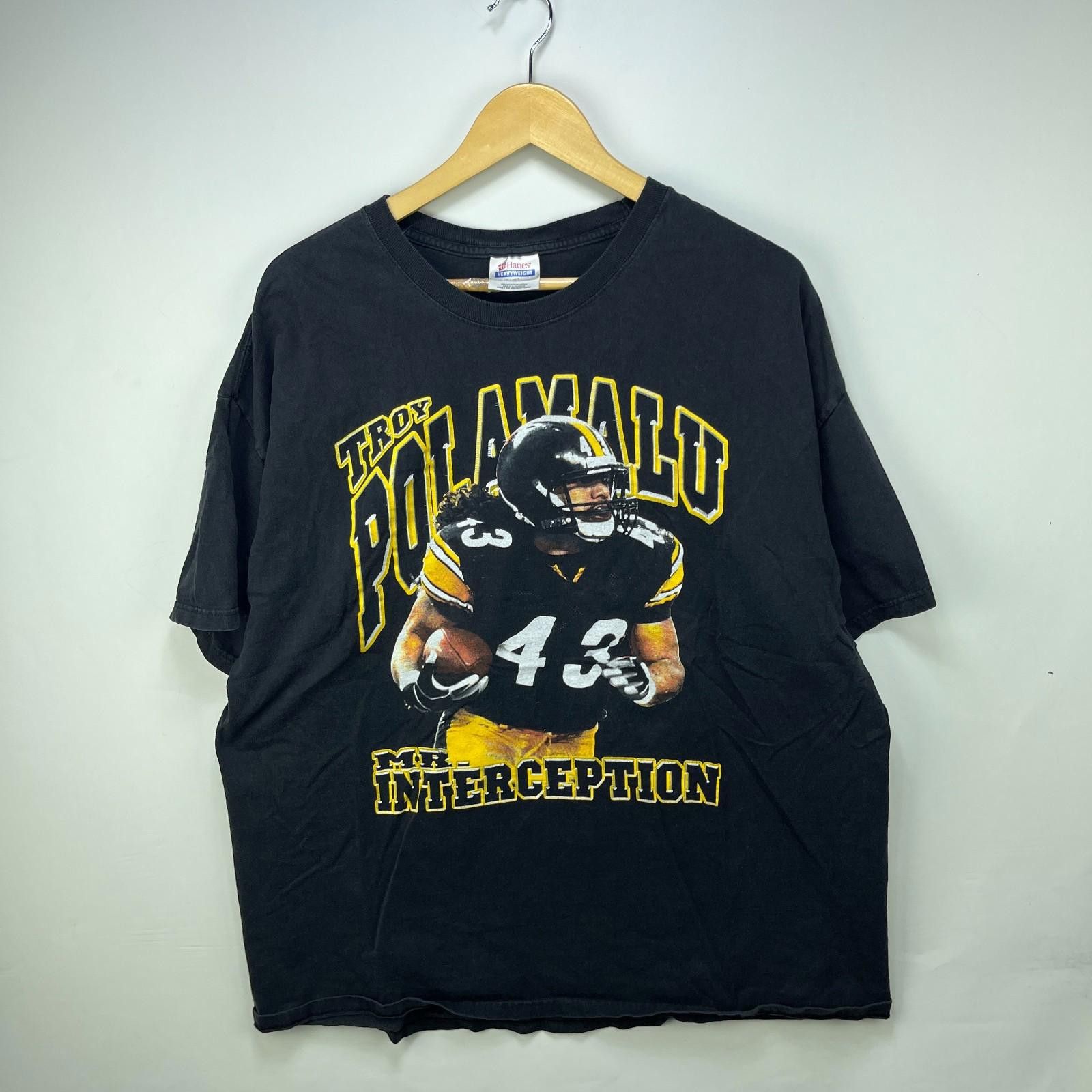 Other Vintage Troy Polamalu Pittsburgh Steelers T-Shirt 2XL Size ONE SIZE - 1 Thumbnail