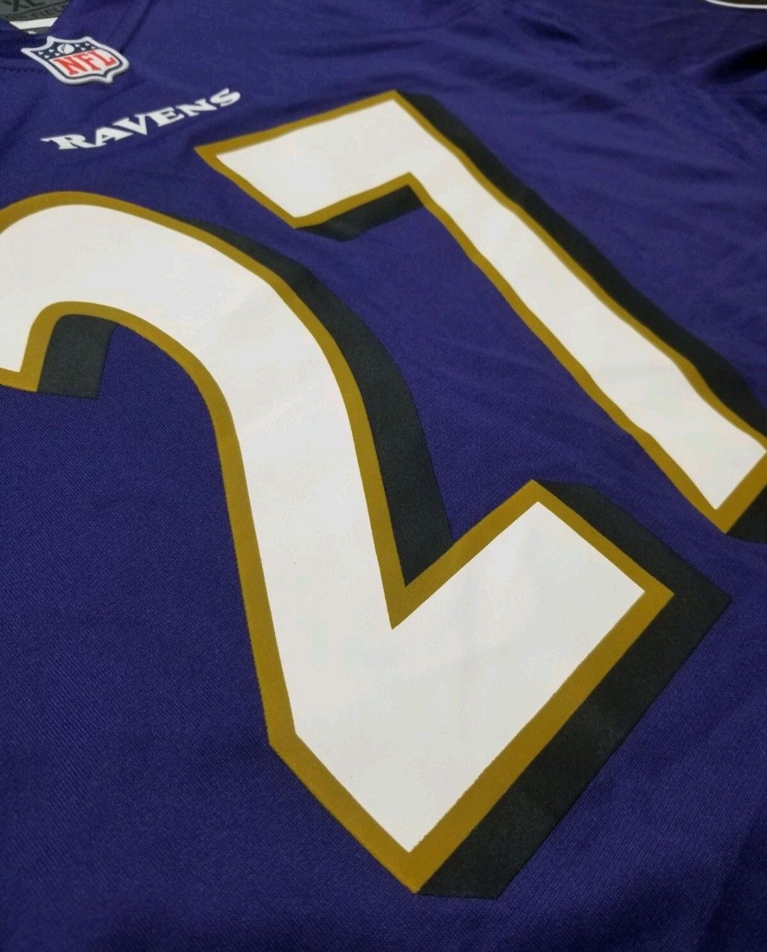 Nike New Nike NFL On Field Jersey Baltimore Ravens #27 Ray Rice Size US XL / EU 56 / 4 - 14 Thumbnail