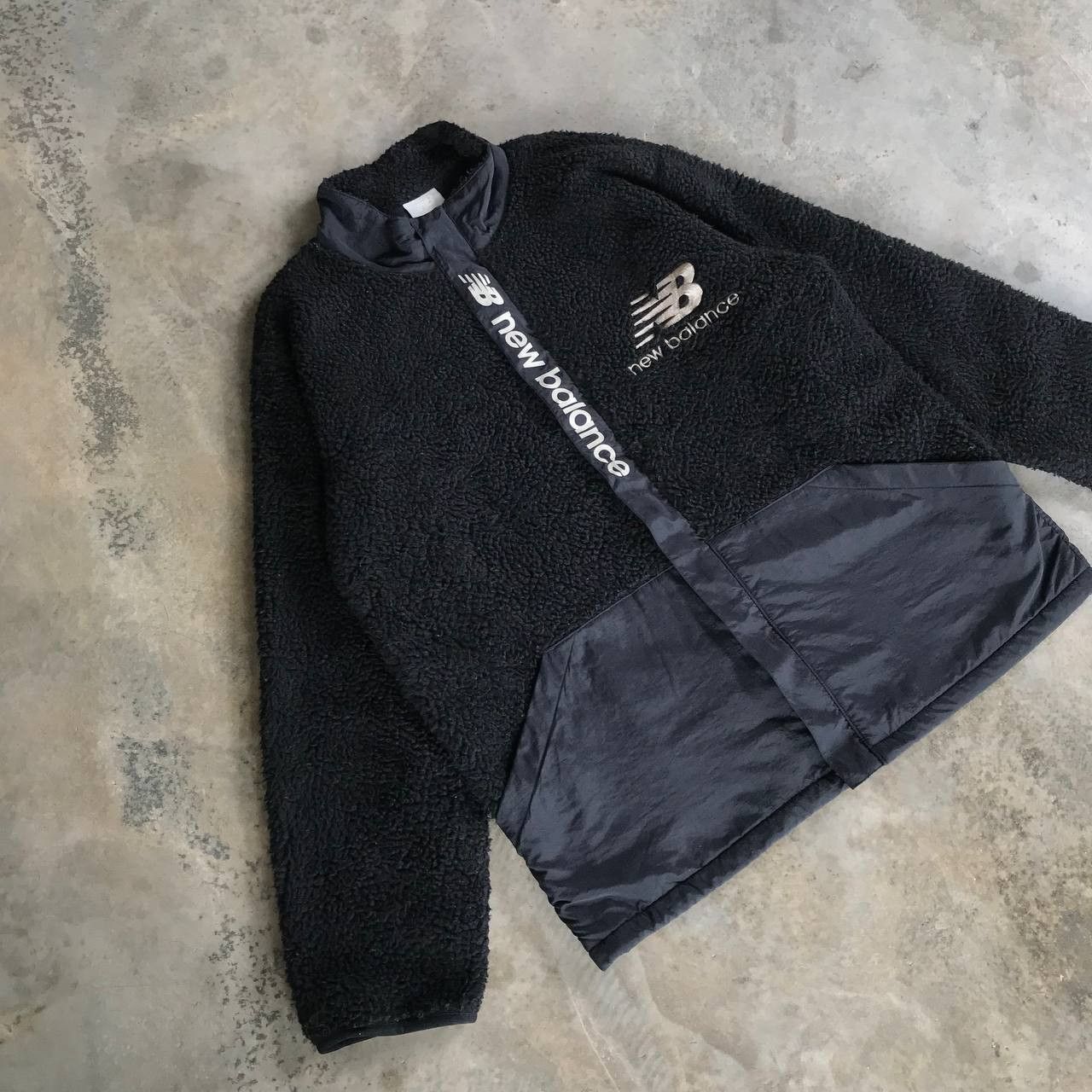 New Balance × Vintage VINTAGE NEW BALANCE FLEECE X PILE JACKET XL EMBROIDERED LOGO Size US XL / EU 56 / 4 - 2 Thumbnail